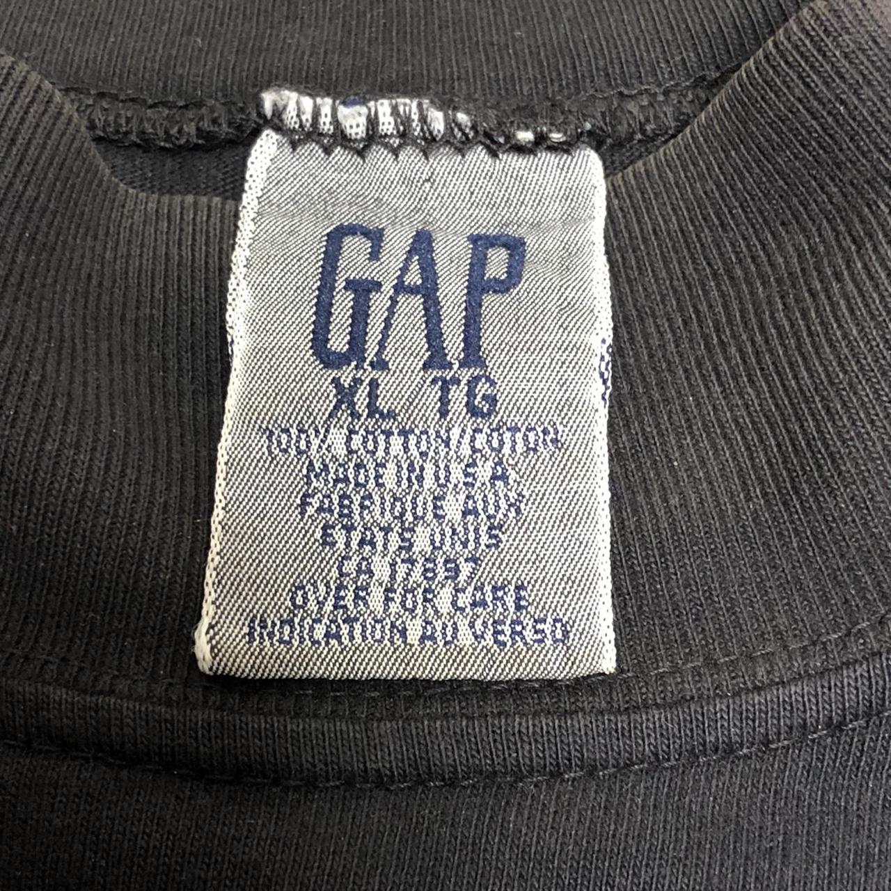 Gap Men's Black T-shirt (3)