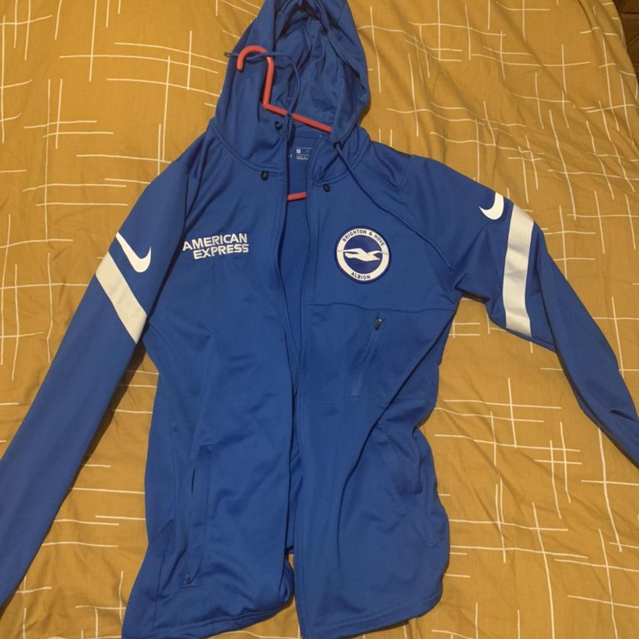 Brighton and Hove Albion Training Hoodie Bought for... - Depop