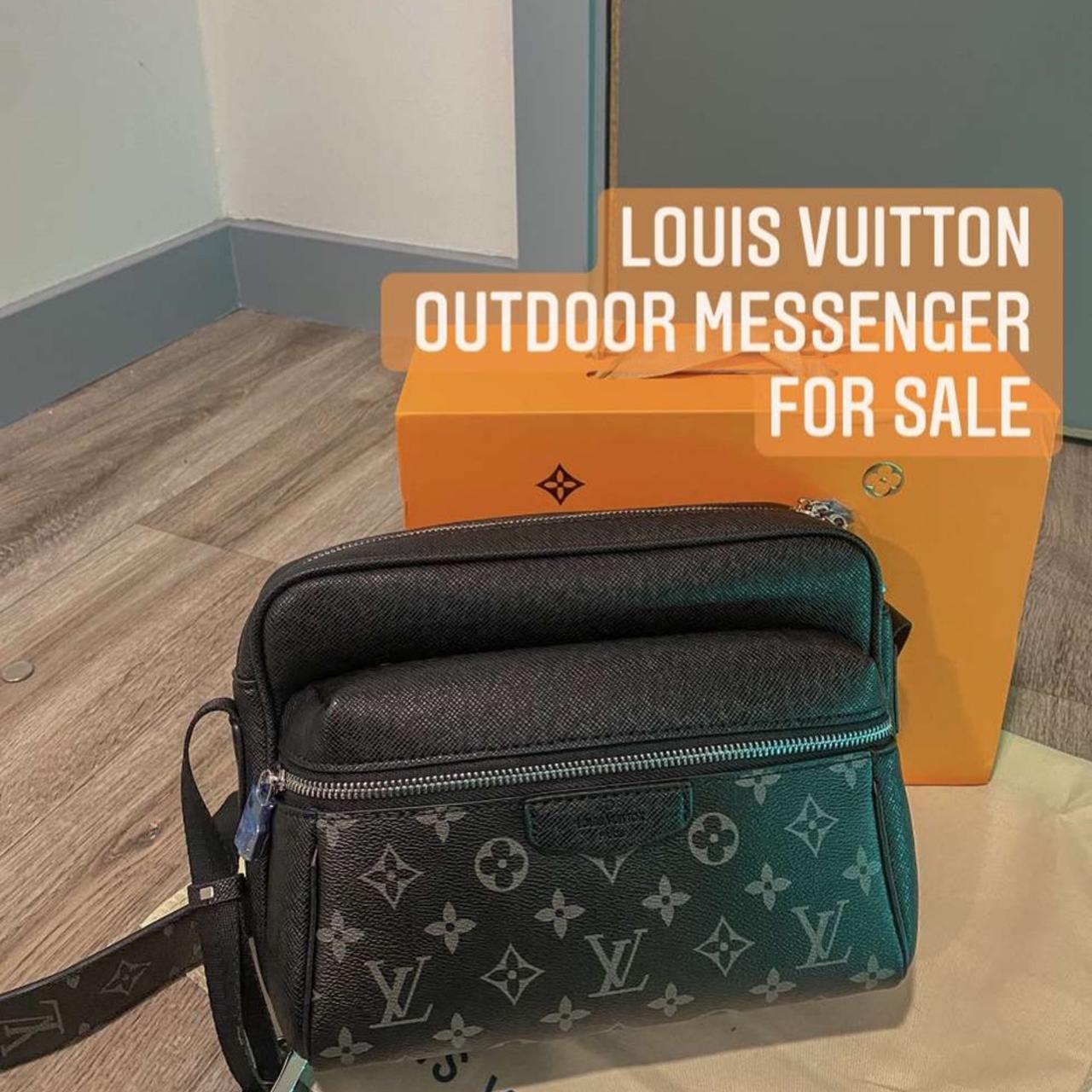 Louis vuitton outdoor messenger bag Very good - Depop