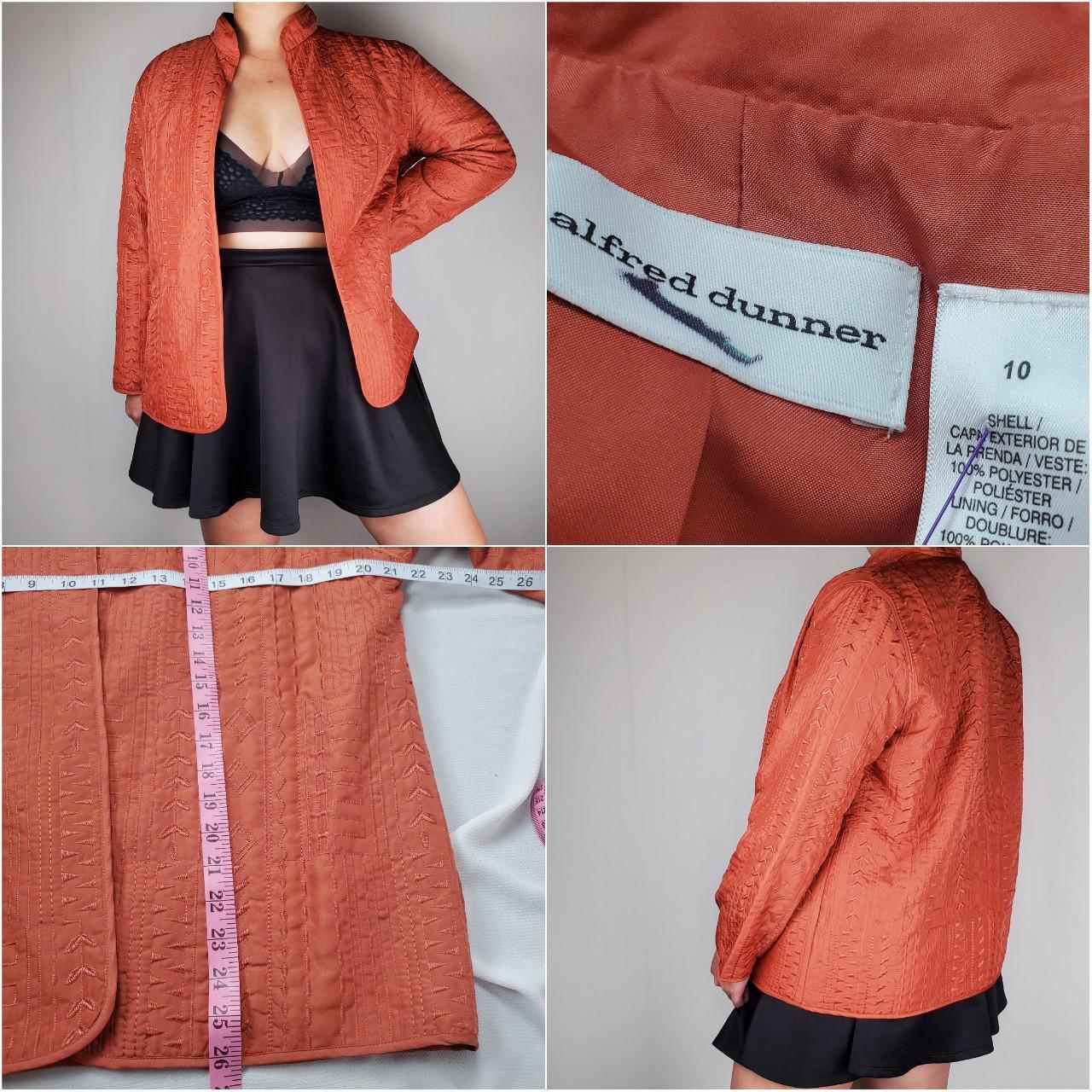 Alfred Dunner Women's Orange Jacket (4)