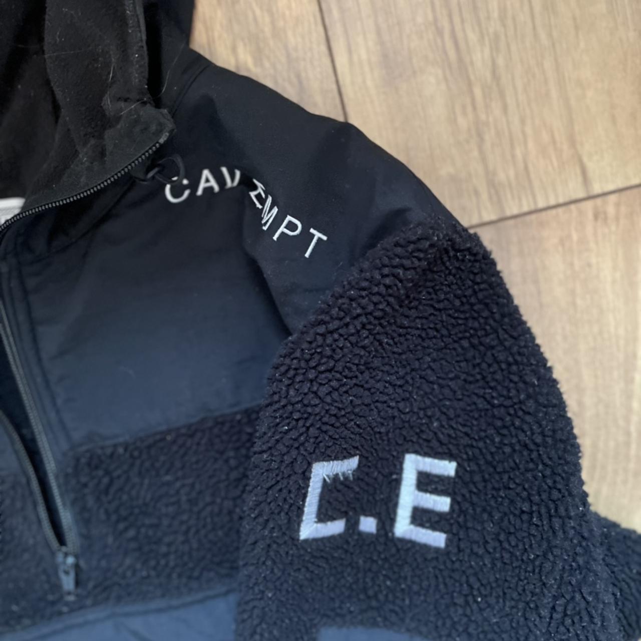 Cav Empt Fleece Pullover Size Large Black 9 10