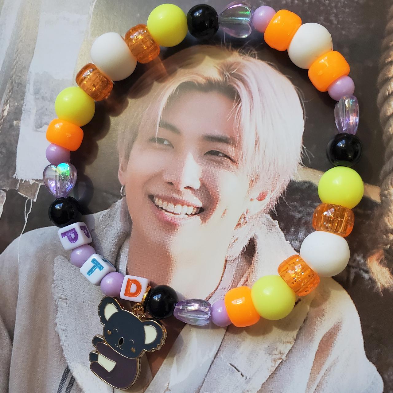 Gold Beaded BTS PTD Bracelets Permission to Dance Bracelets