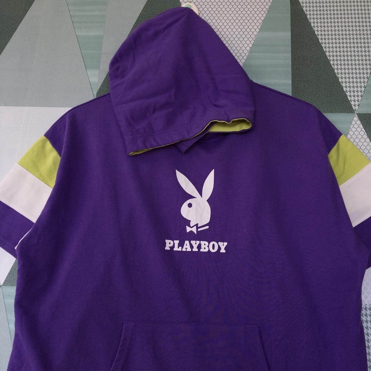 Playboy Sweatshirt Print Out Logo Pullover Jumper... Depop