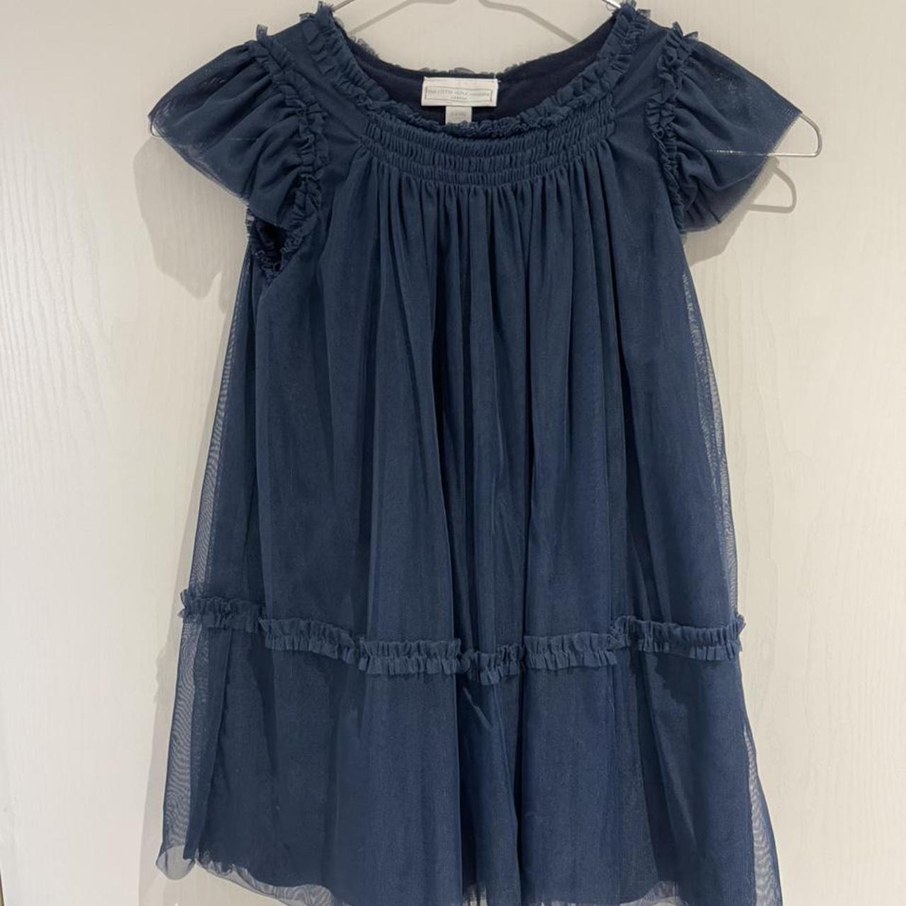 White company children dress. Size 3-4 years, could... - Depop