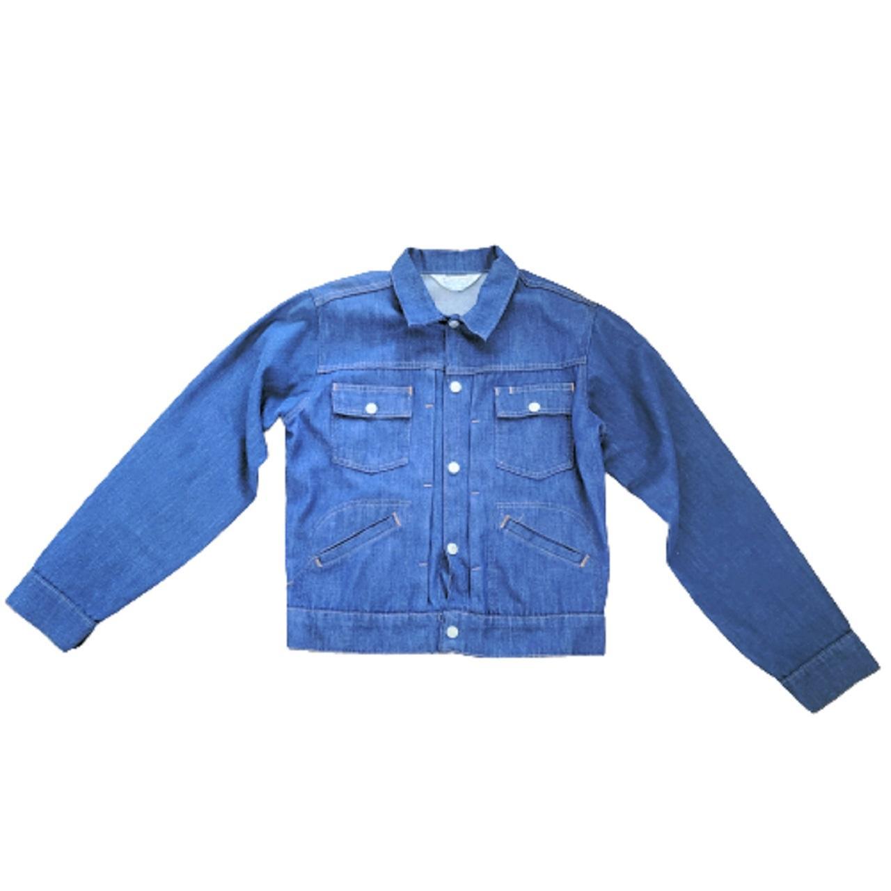 Vintage Towncraft Jacket Blue Denim Four Pocket...