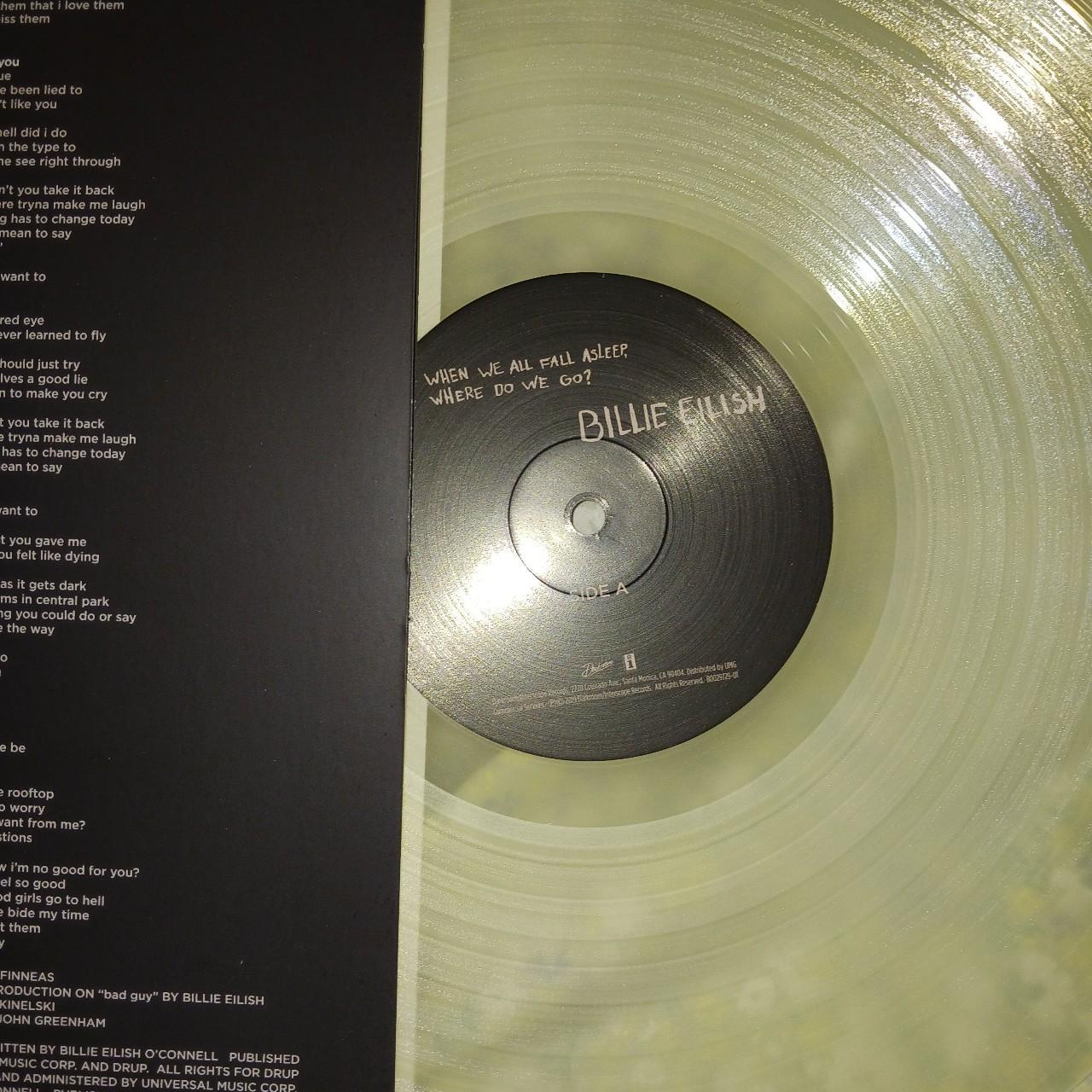 Billie Eilish vinyl - Depop