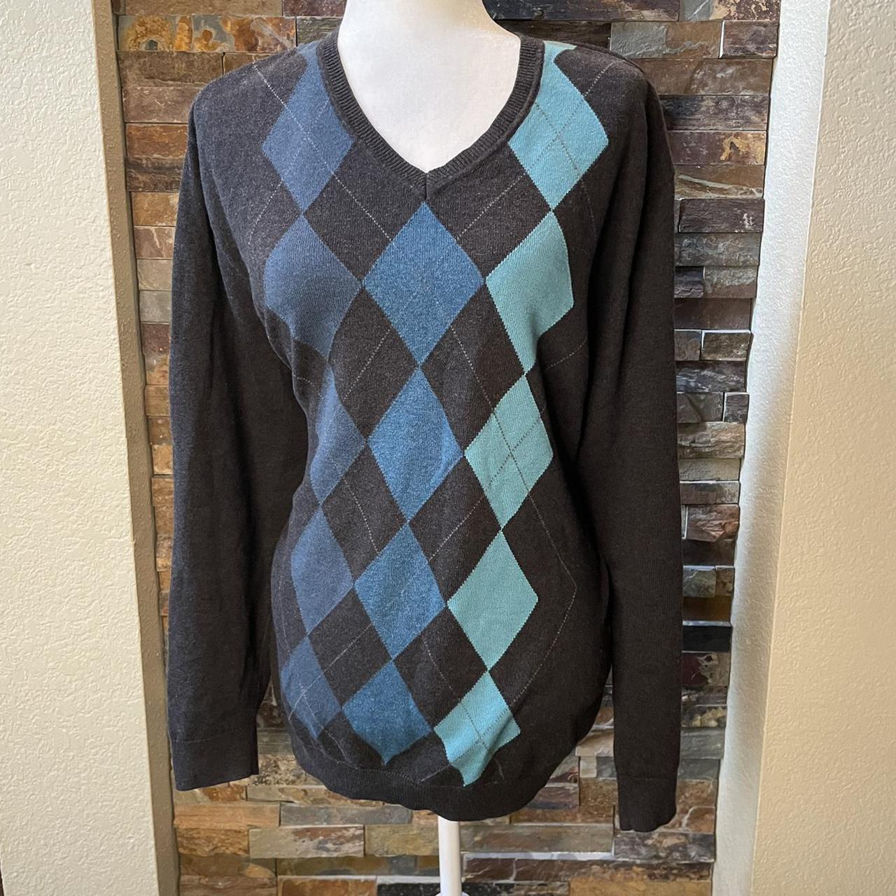 Men’s Argyle Sweater Pattern | The Knitting Network
