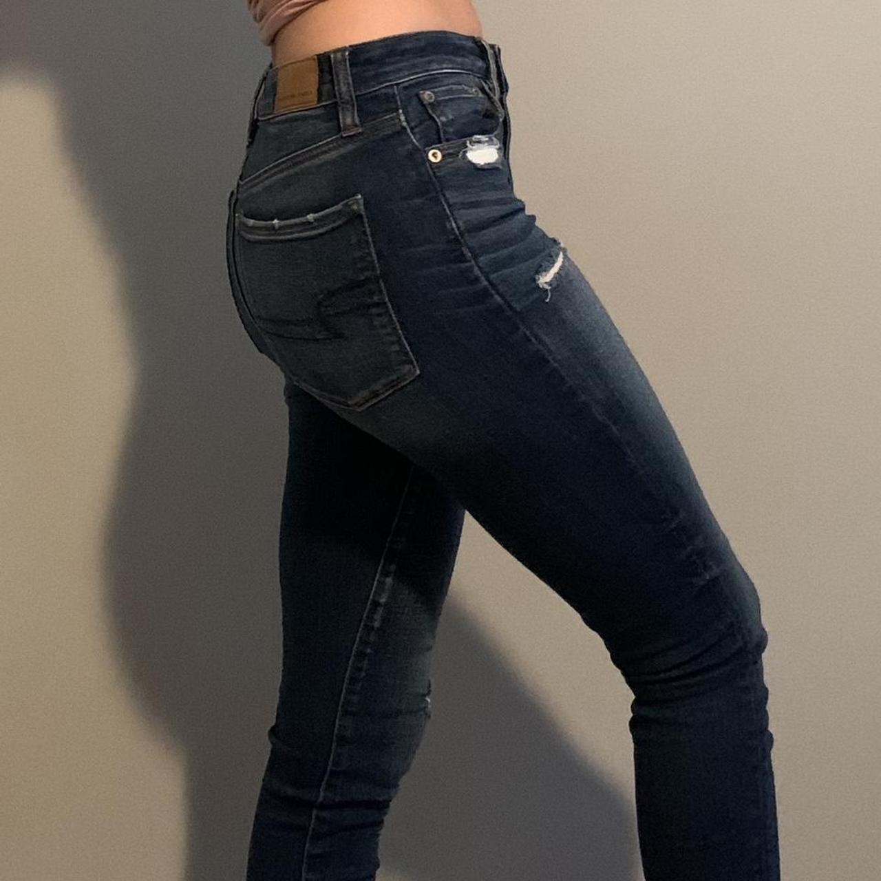 American Eagle Skinny Jeans With Super Minimal Depop