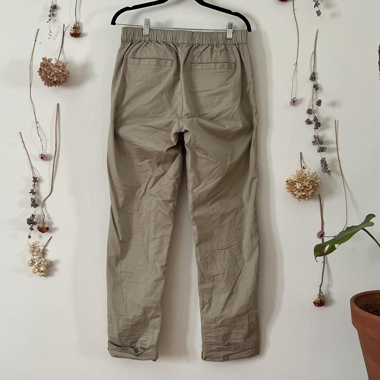 Pact Woven Twill Roll Up Pant Size M Durable organic... - Depop