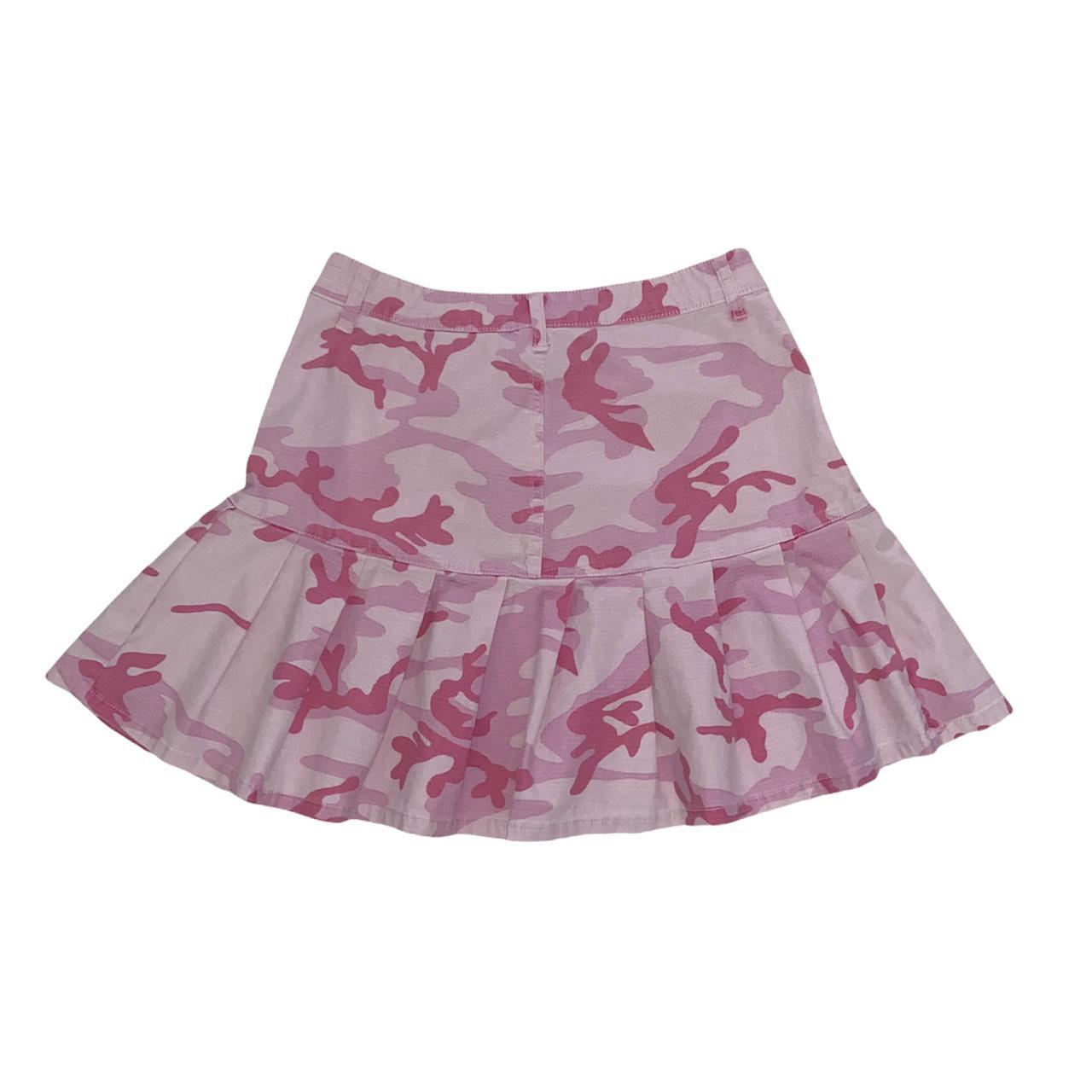 Pink camo clearance mini skirt