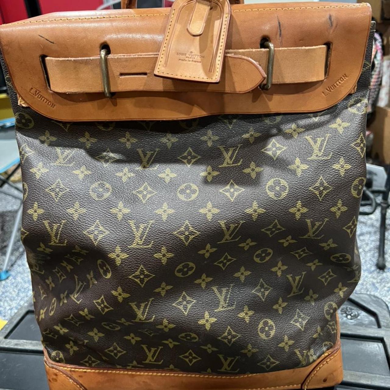 Louis Vuitton Monogram Steamer And Travel Bag