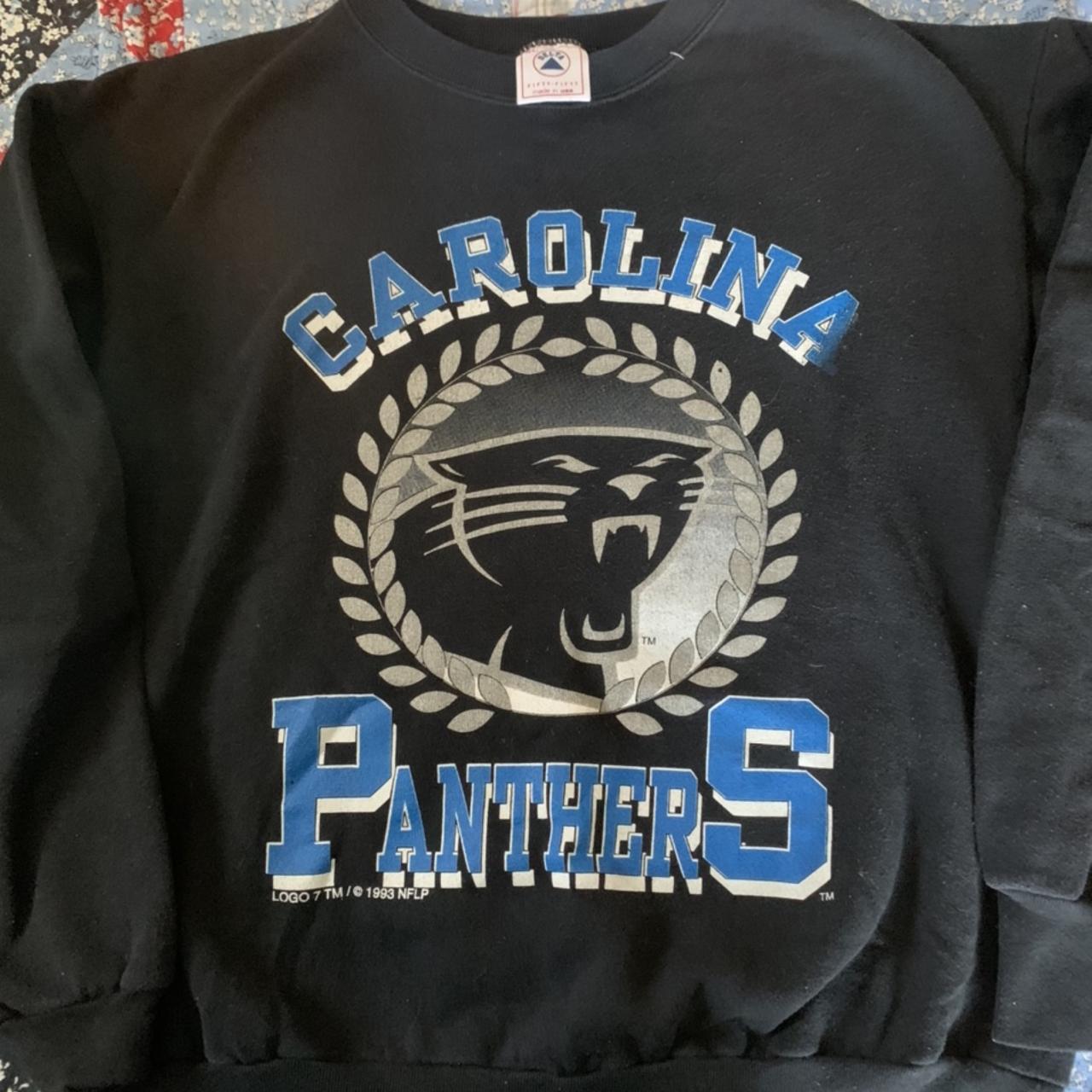 Vintage Carolina Panthers Crewneck Sweatshirt Size XL 1993 