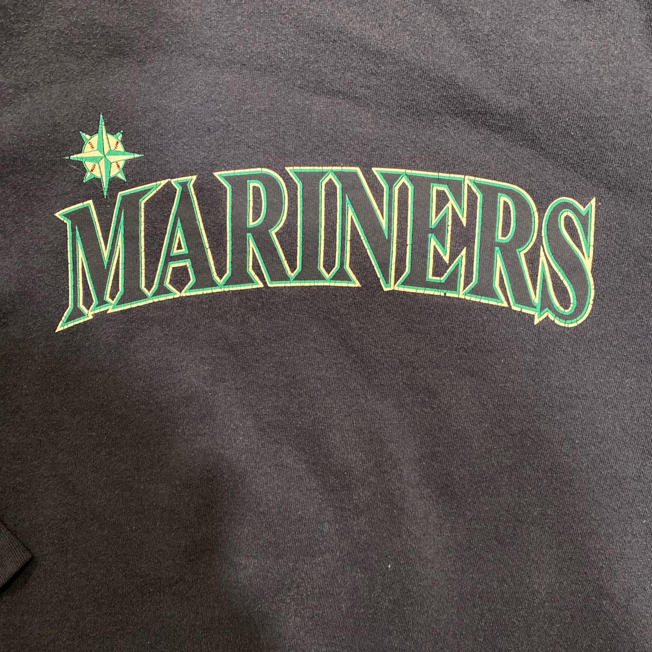 Vintage Seattle Mariners Crewneck Oneita - Depop