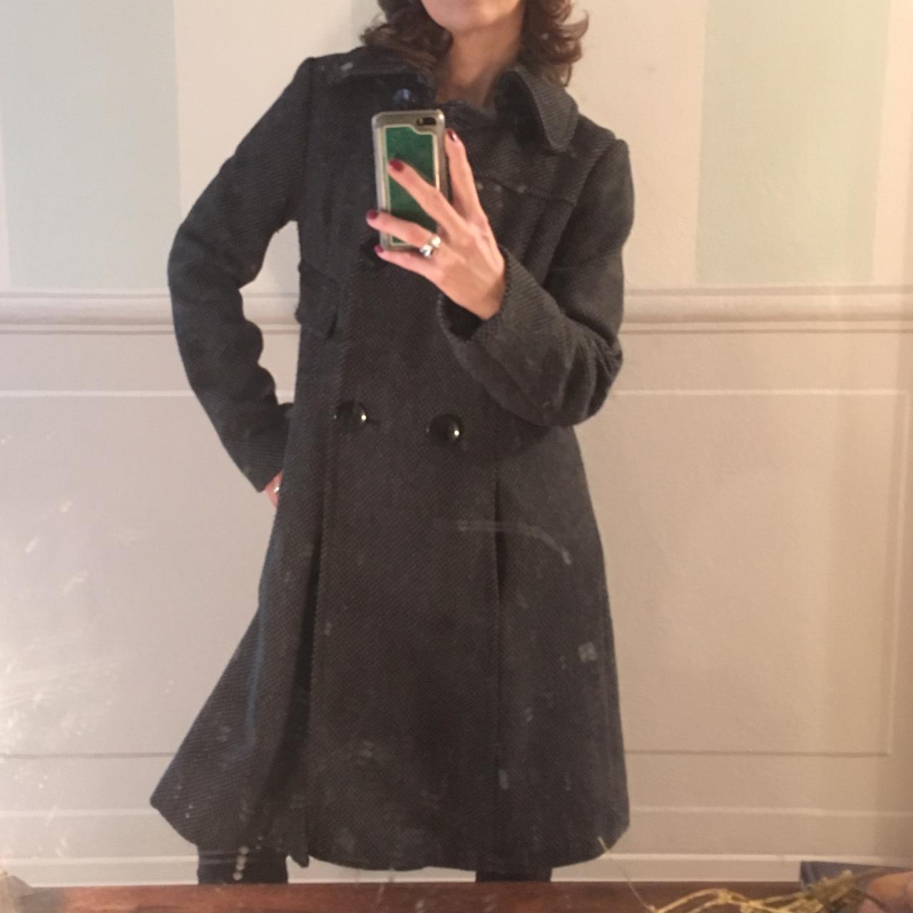 cappotto #donna #promod #lana grigia #nuovo Depop