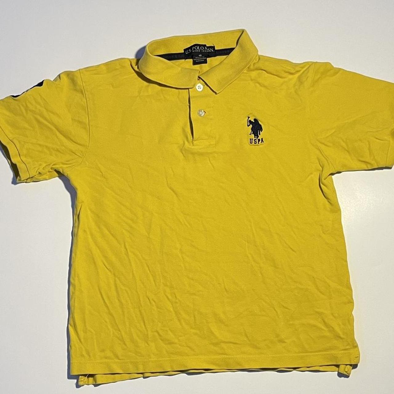 uspa yellow shirt