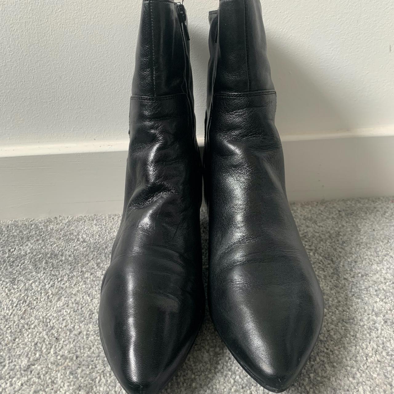 Nine West Women's Black Boots | Depop