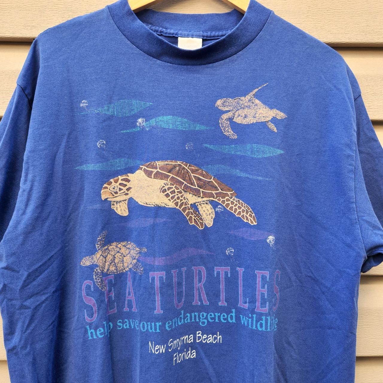 Vintage Sea Turtles New Smyrna Beach Florida... - Depop