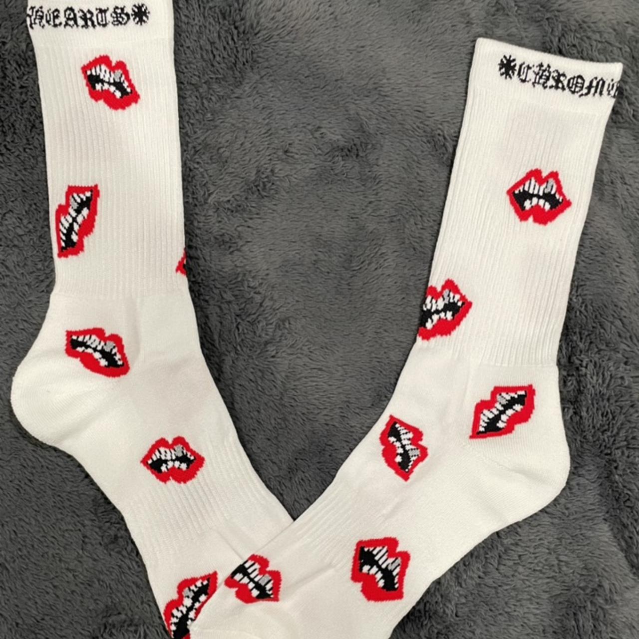 高評価なギフト CHROME HEARTSCHOMPER SOCKS RED by MATTY BOY gorgas gob pa