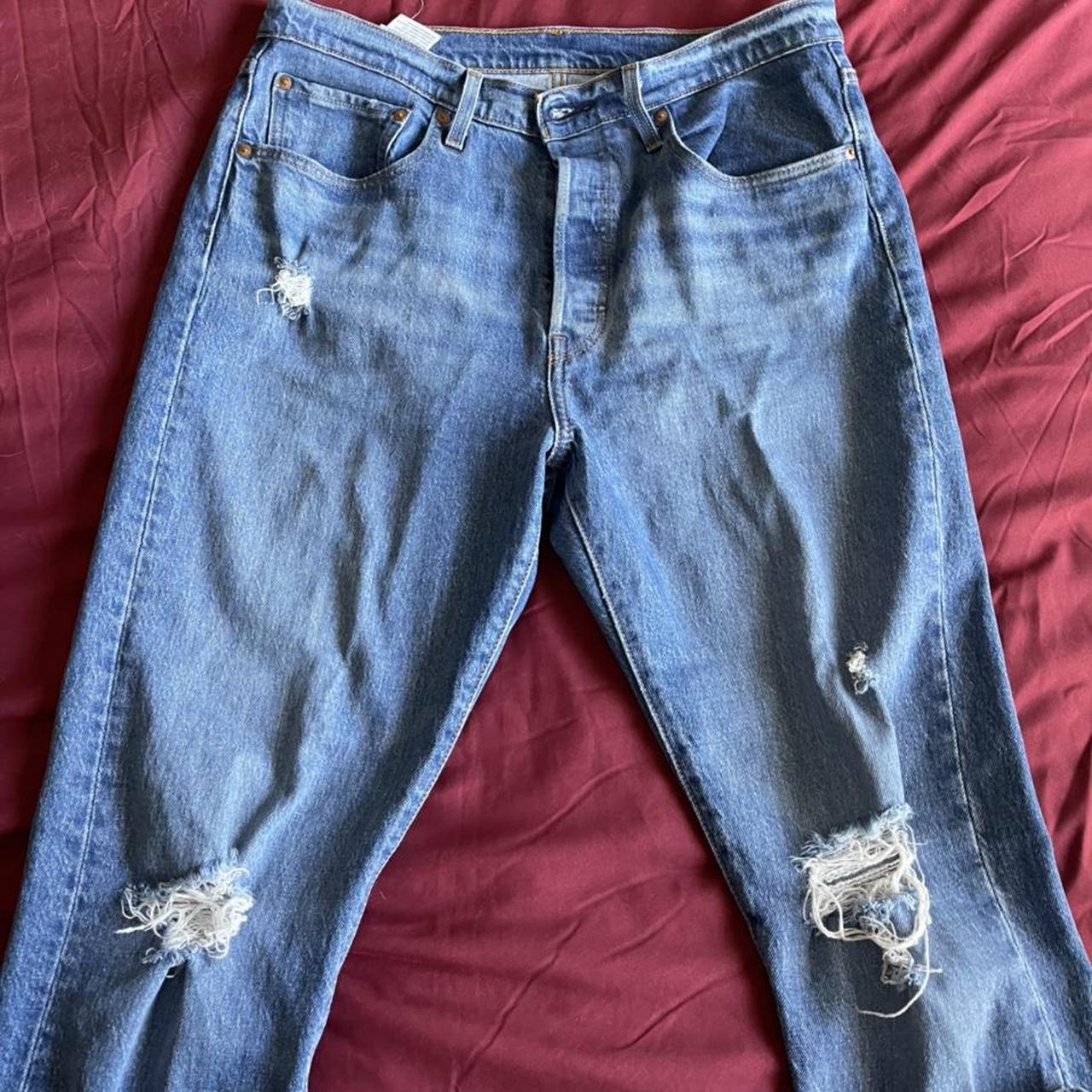 Womens Levi’s 501 Skinny jeans size W31xL28. Great... - Depop