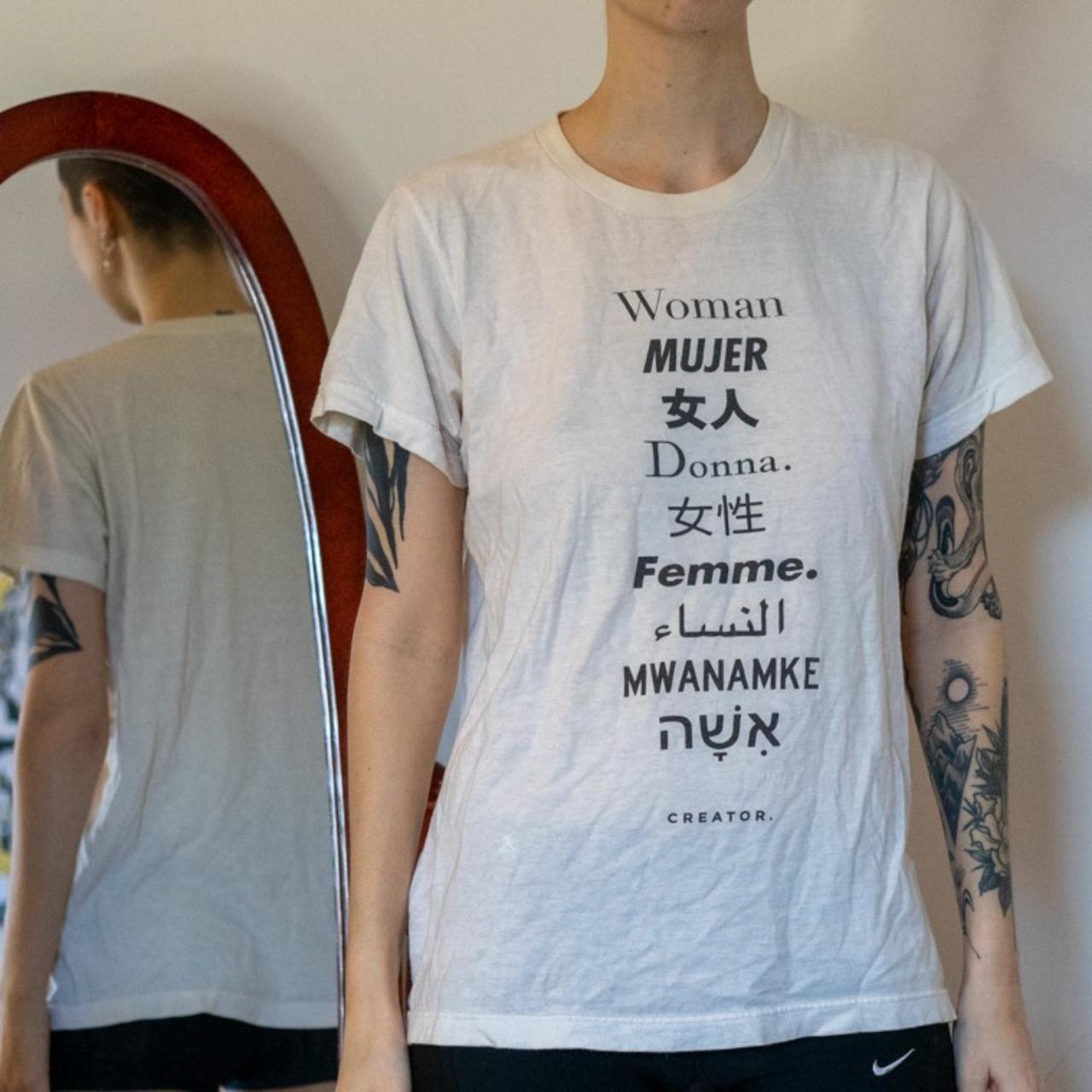 femme donna mujer woman shirt