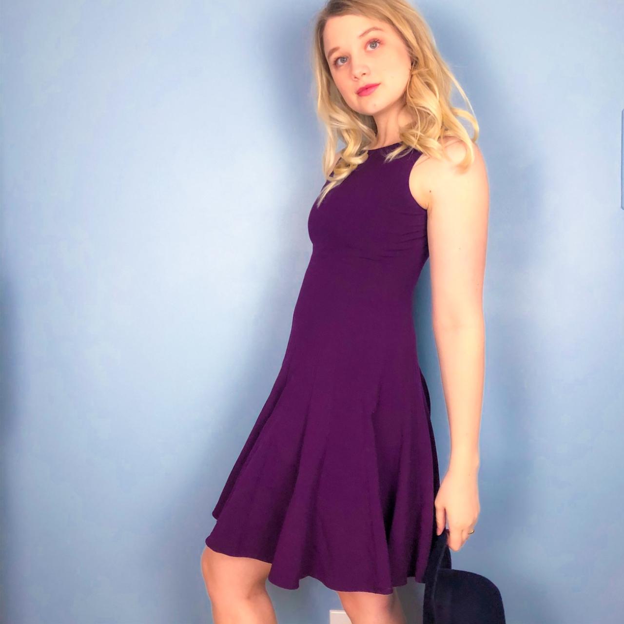 Calvin klein outlet lavender dress