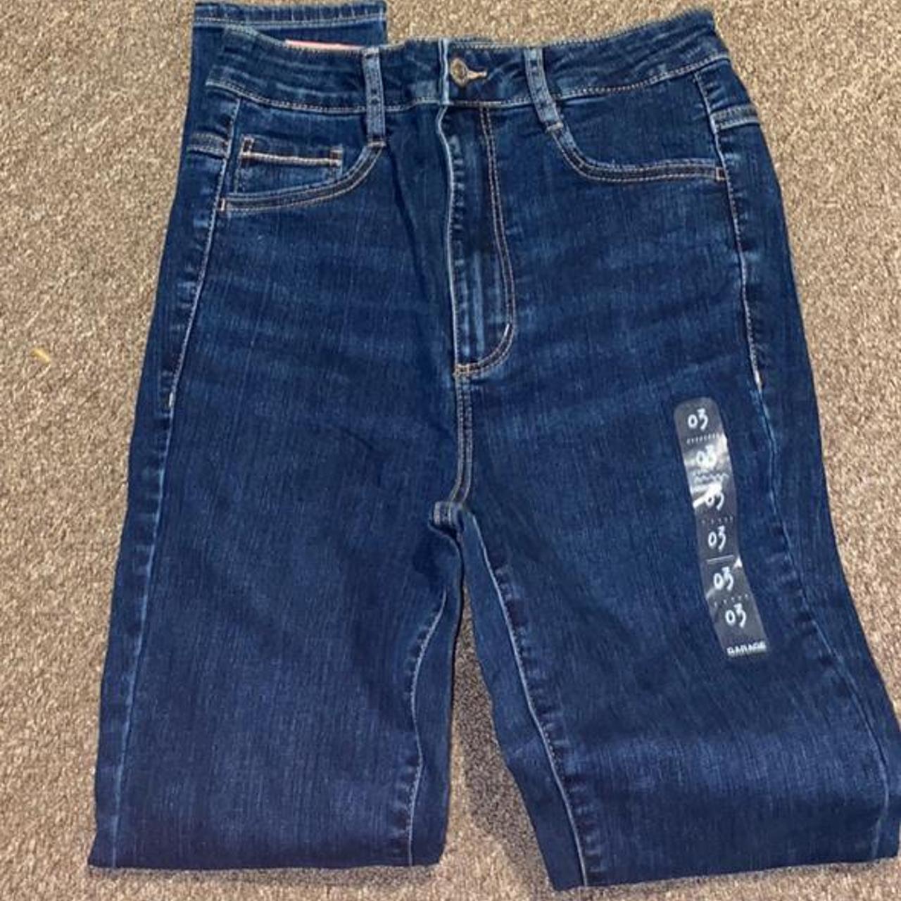 Garage super high waisted jeans Tags: zara, forever - Depop