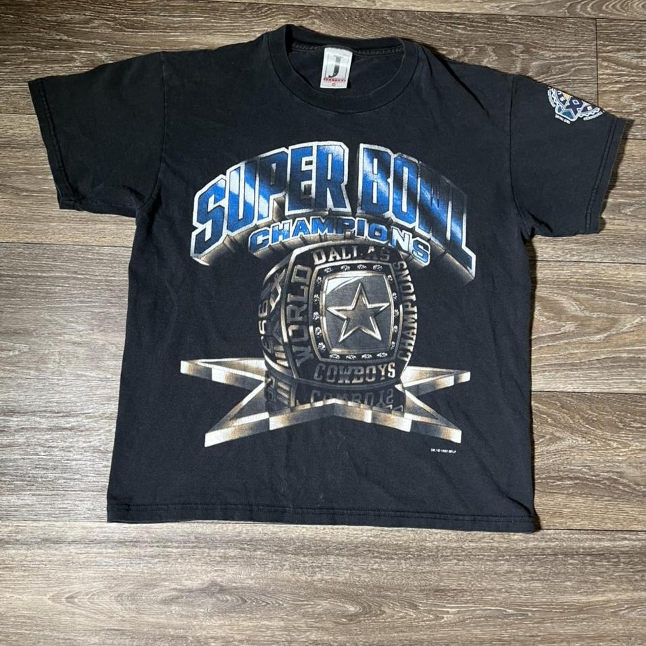 Vintage Dallas Cowboy Super Bowl Tee On Josters Depop