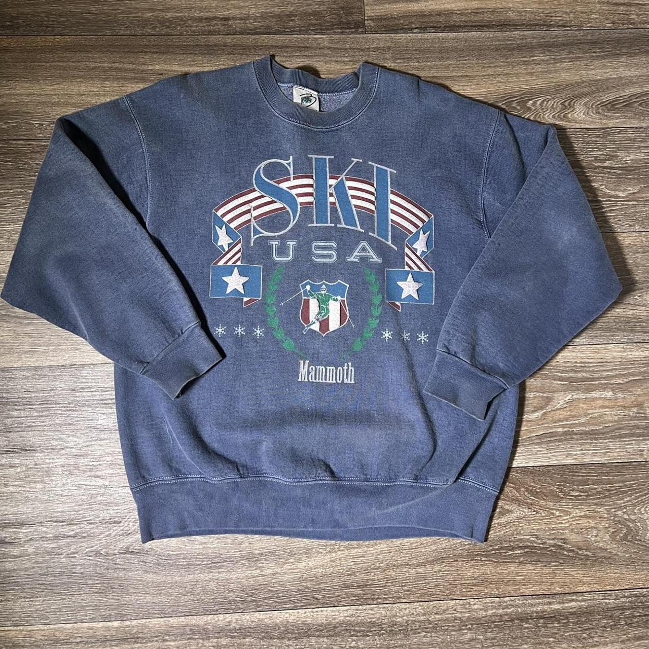 VintageSki USA CrewNeck Found in thrift store... - Depop