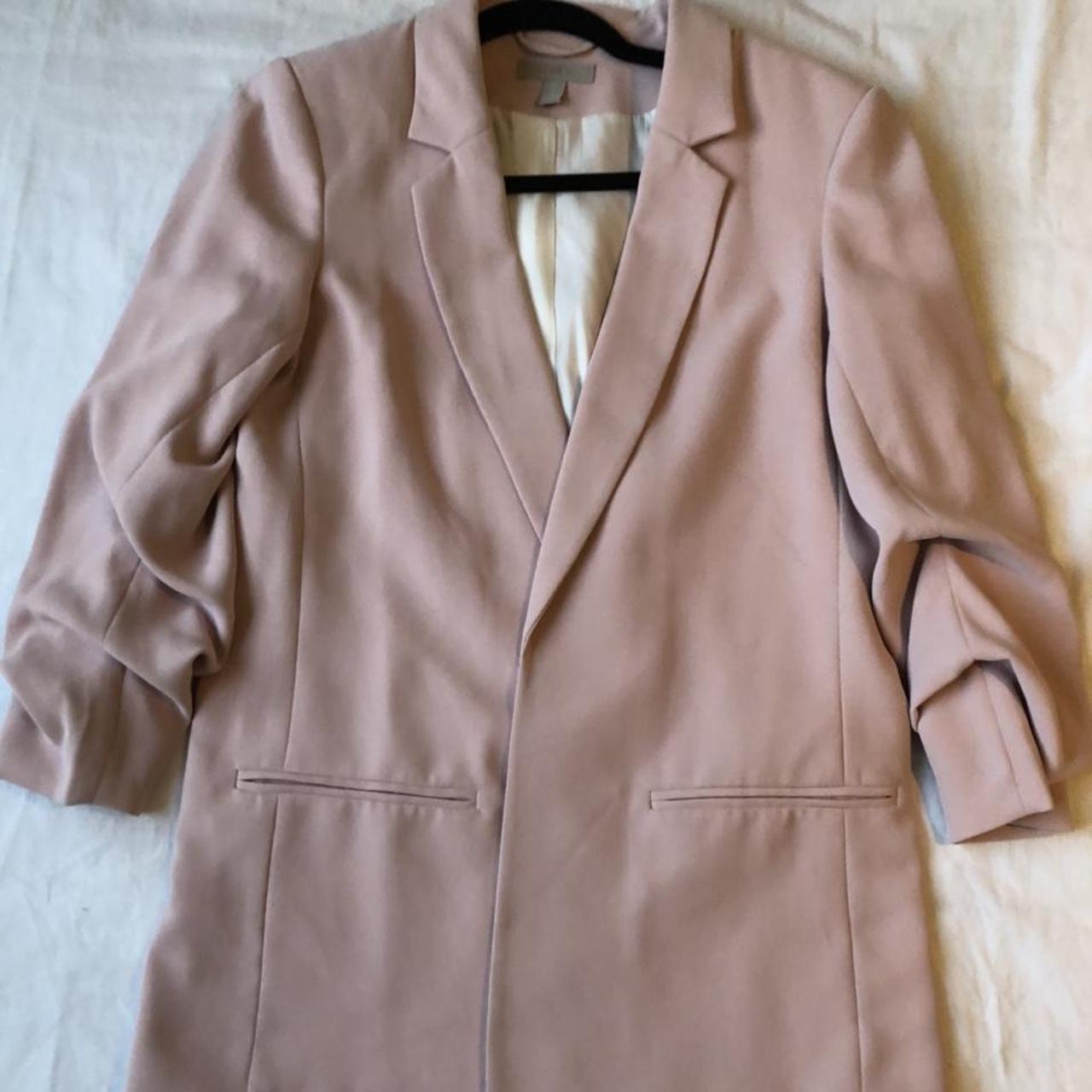 H&M Women's Pink Jacket | Depop