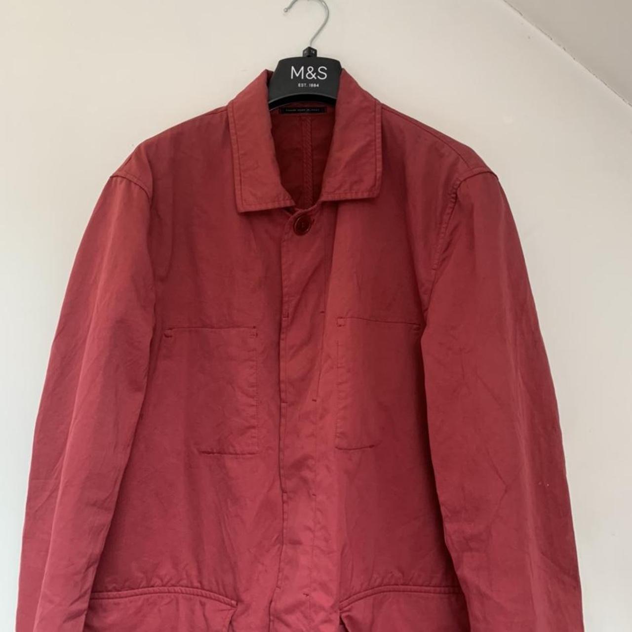 CP Company Men's Red and Pink Jacket | Depop