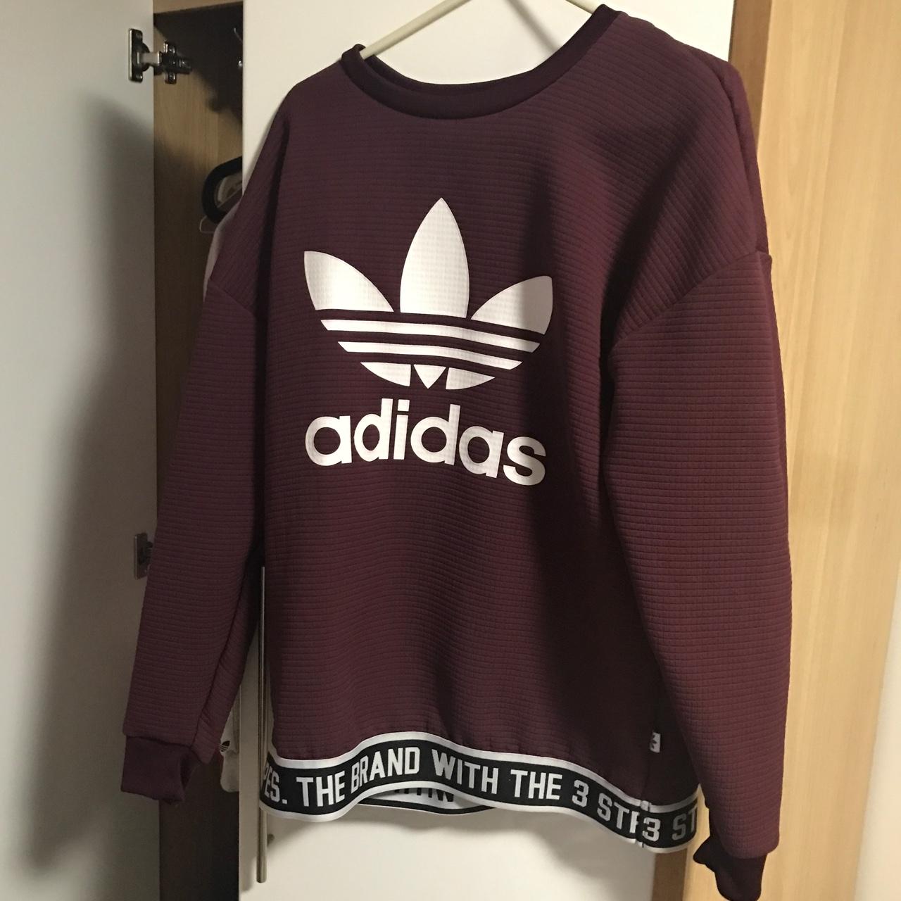 Adidas tape clearance jumper