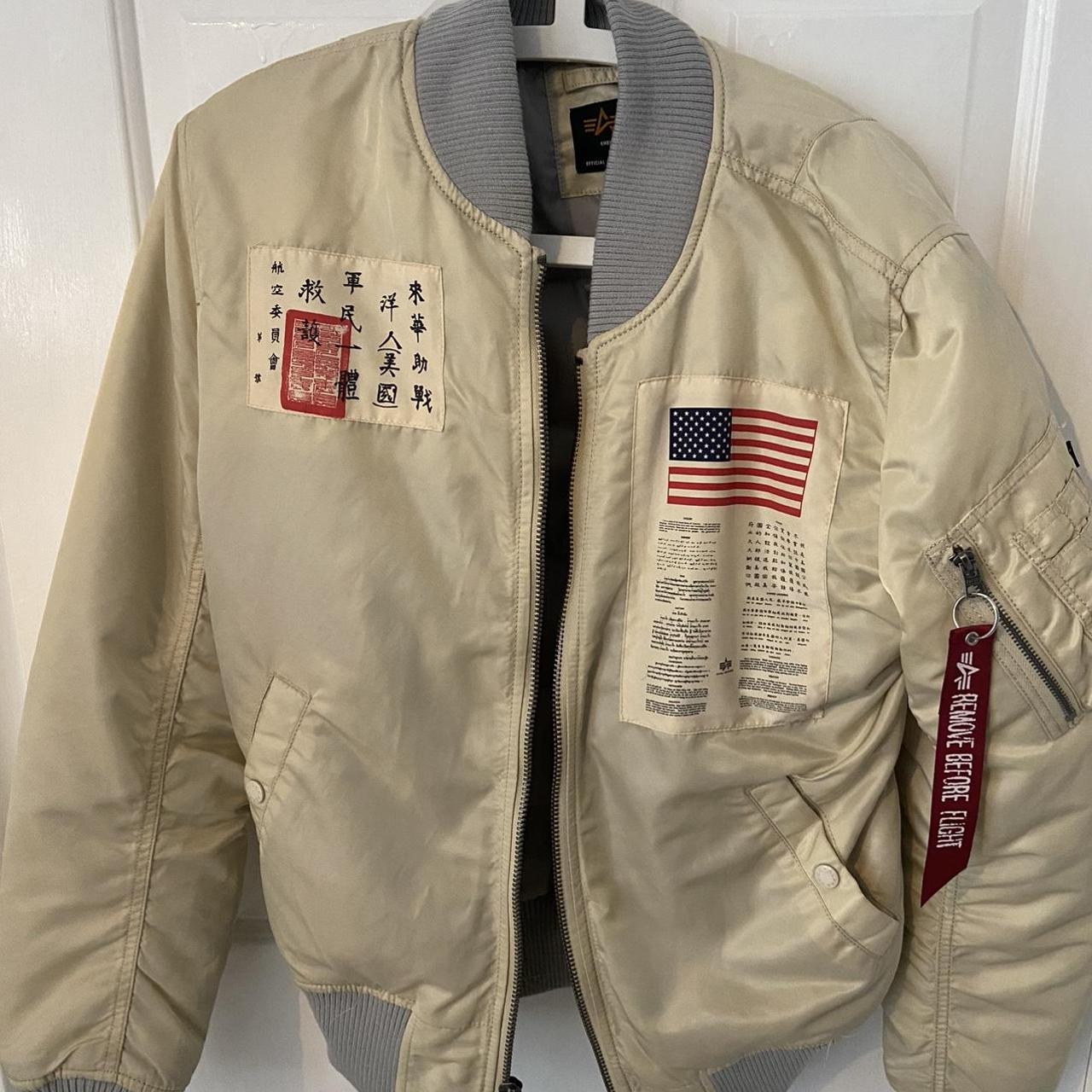 Alpha Industries MA-1 blood chit bomber...