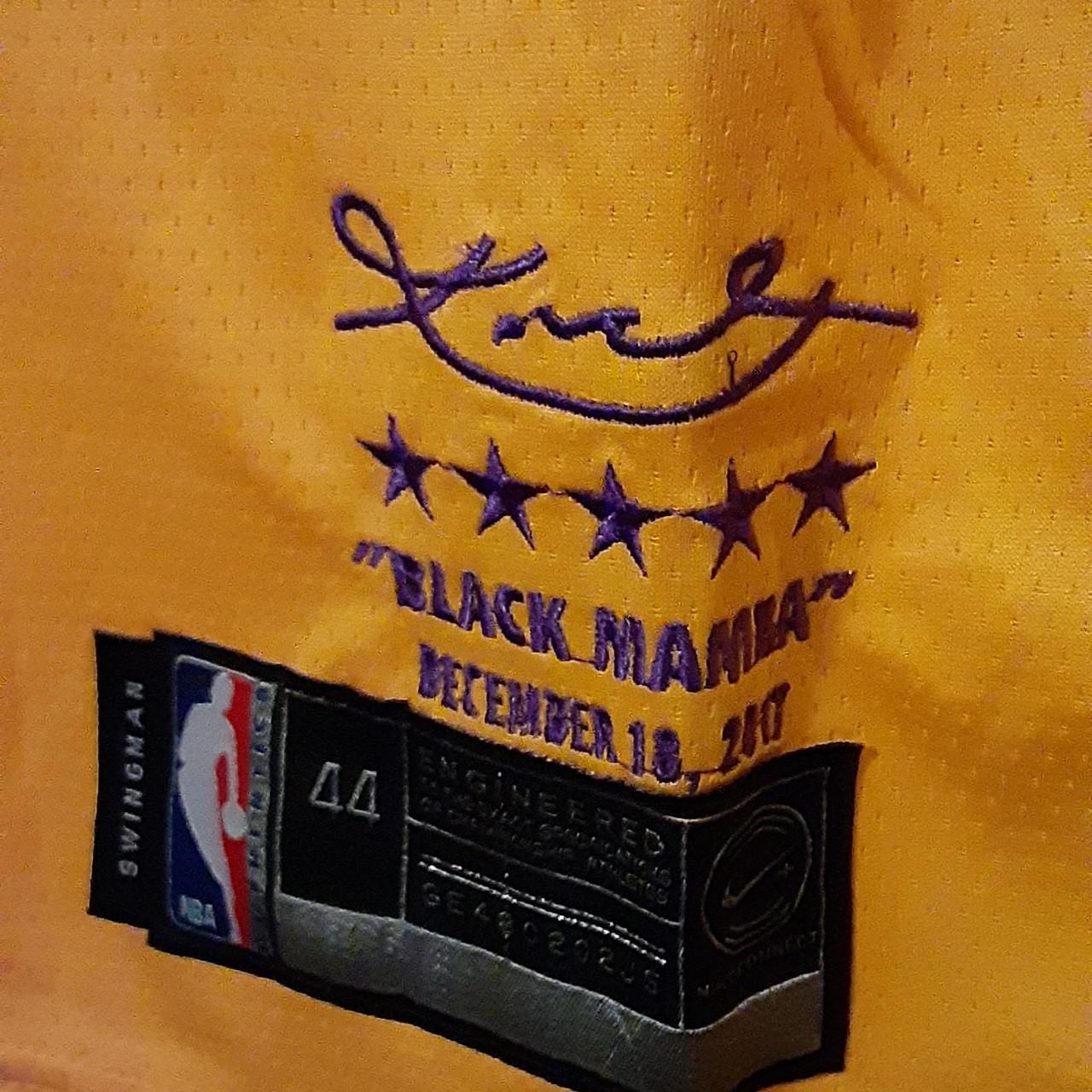 Kobe Bryant Los Angeles Lakers Custom Jersey Size - Depop