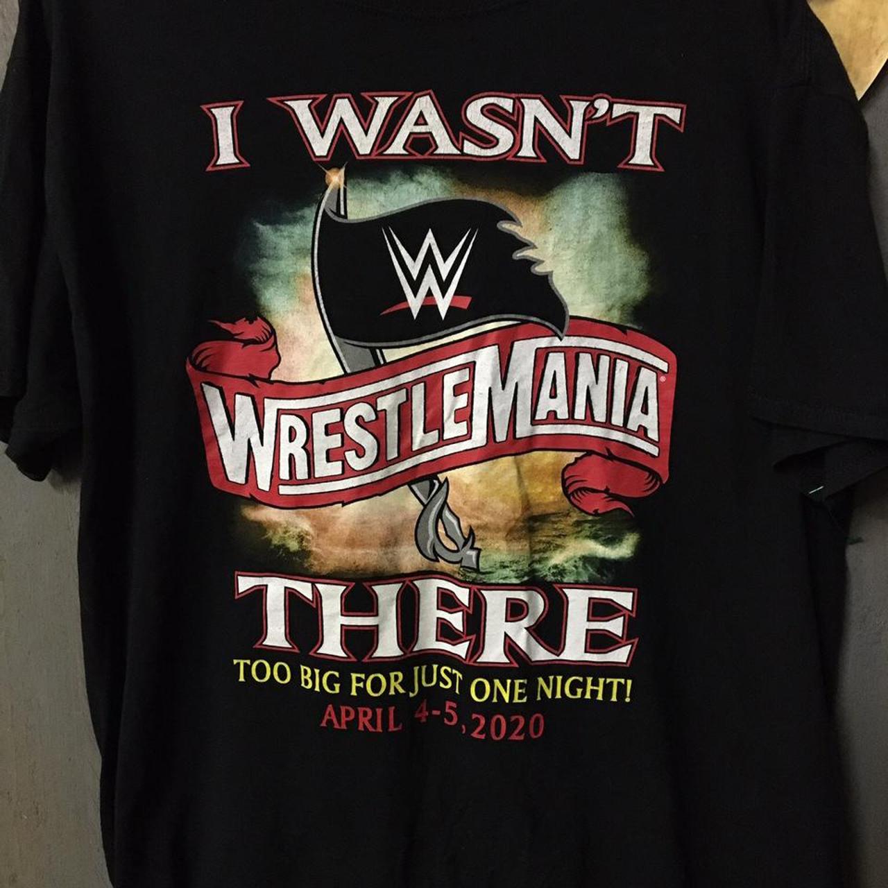 Wrestlemania 36 hot sale t shirt