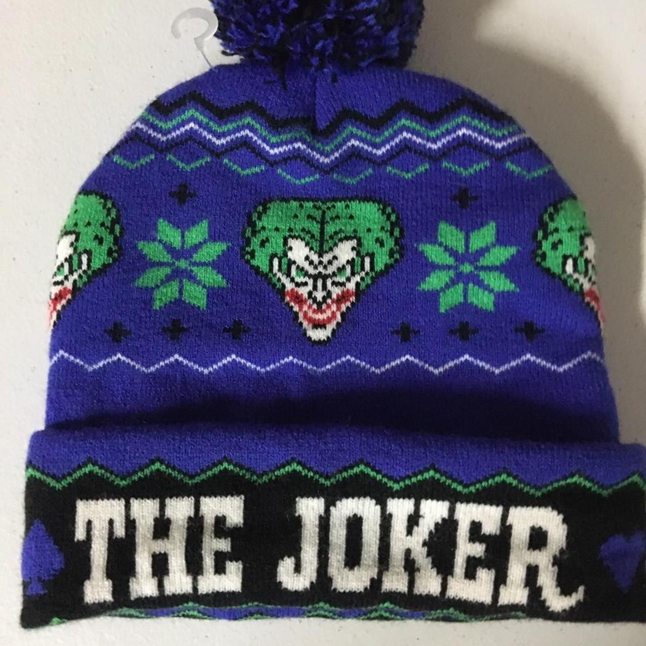 The Joker Beanie cap (DC) One size fits all, ex… - Depop