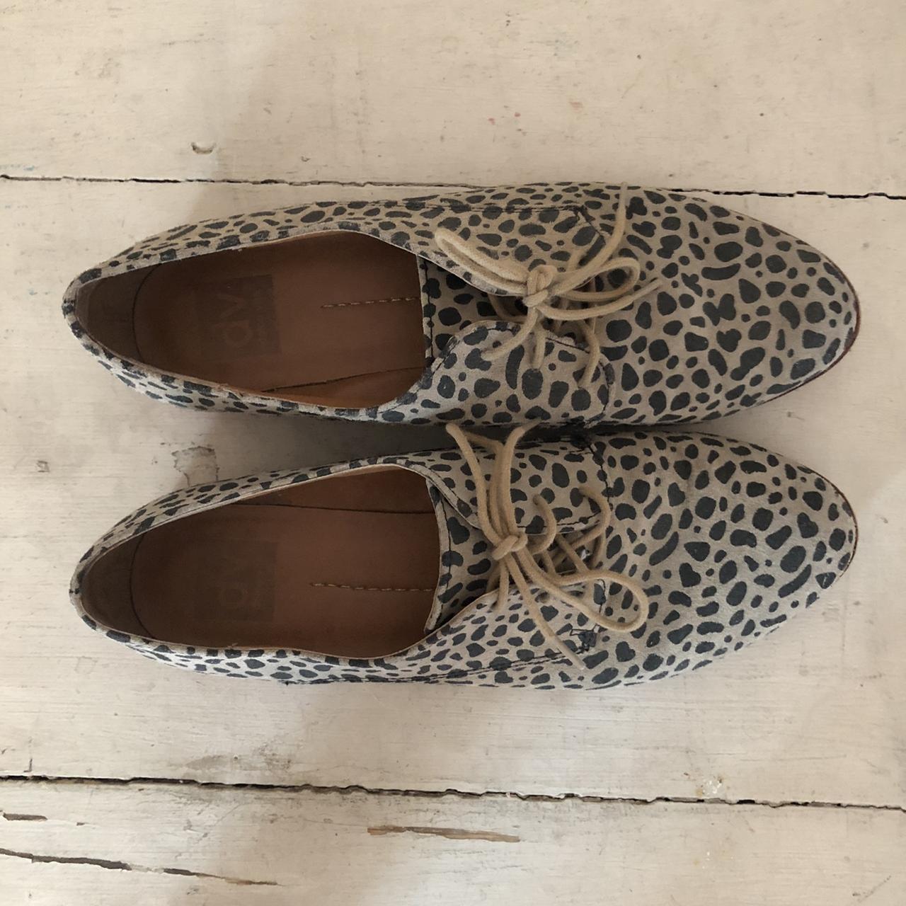 Dolce vita 2024 leopard oxfords