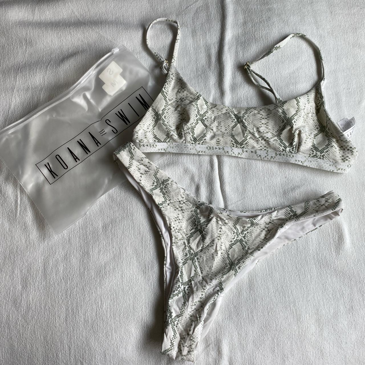 Koana Swim bikini set. worn once top: S bottoms:... - Depop