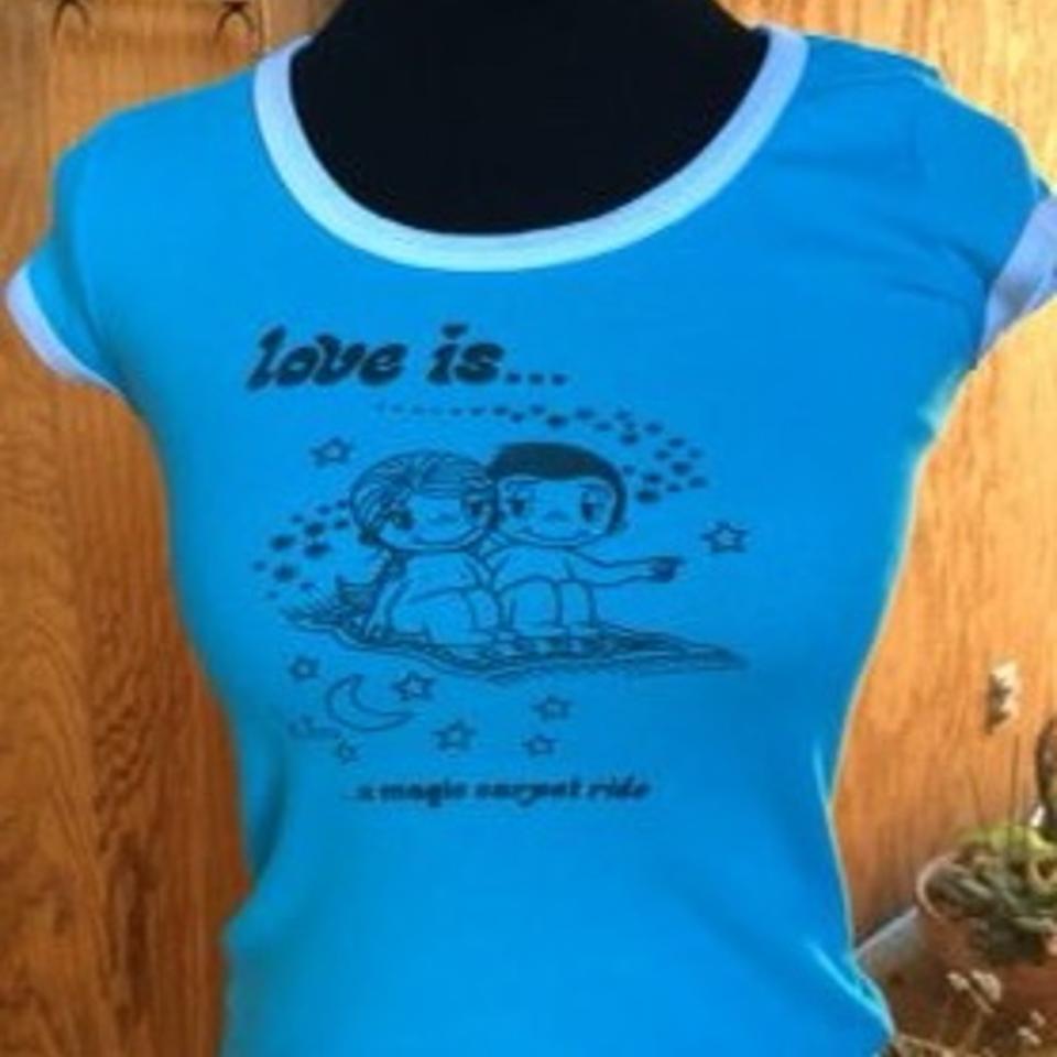 love is ringer tee