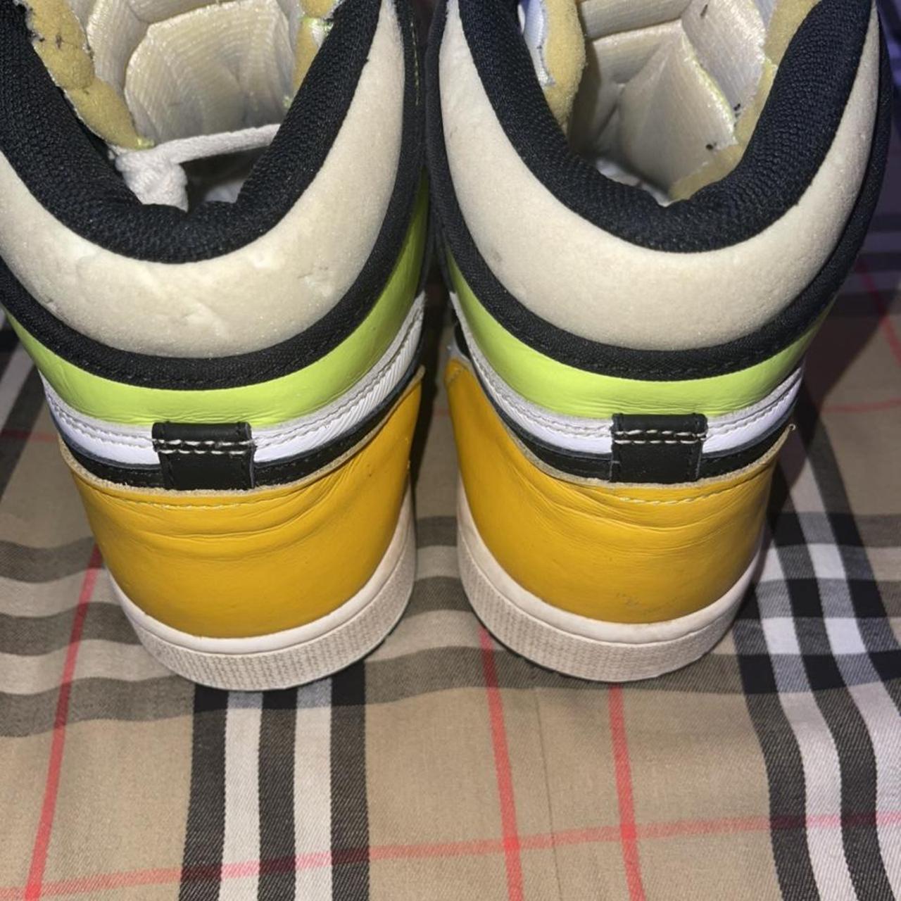 Nike Jordan 1 volt gold in a size 10 beaters with... Depop