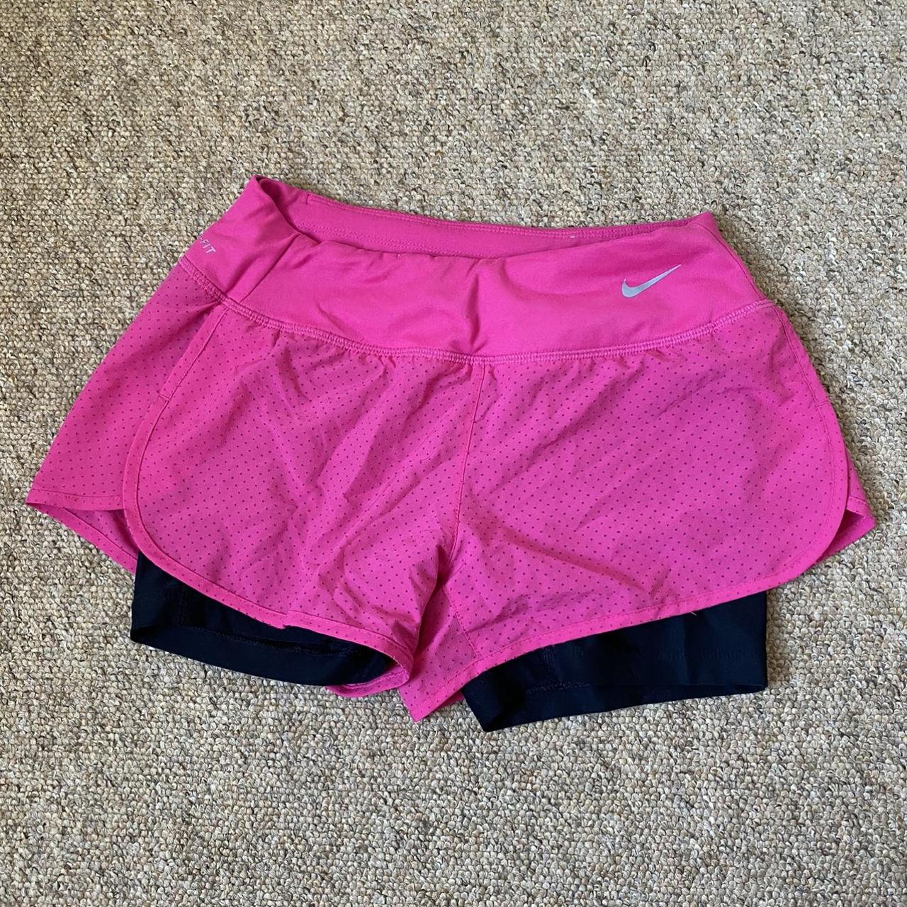 Nike dri-fit double layered shorts. - Depop