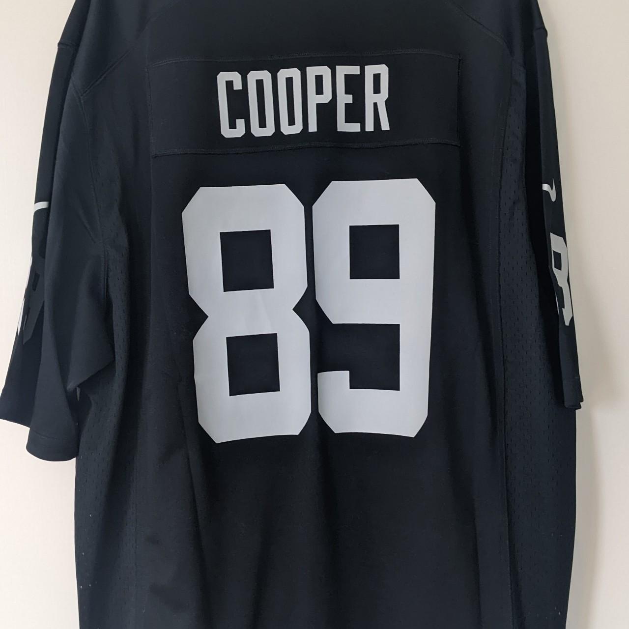 Raiders NFL Jersey NUMBER 89 - COOPER SIZE ON TAG: - Depop