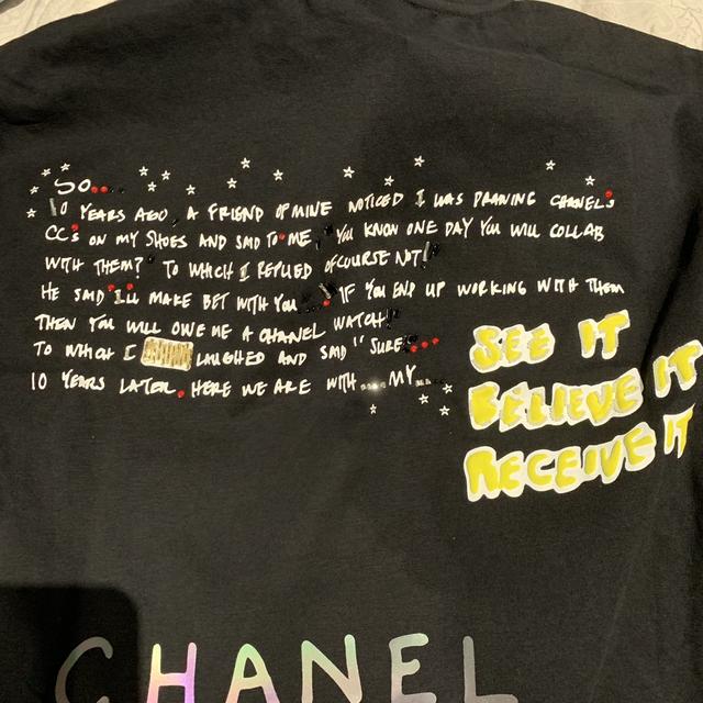 Chanel pharrell capsule collection Black long - Depop