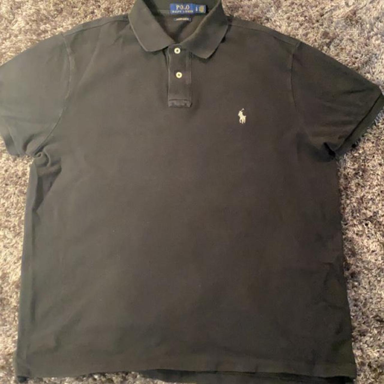 Ralph Lauren Men's Black Polo-shirts | Depop