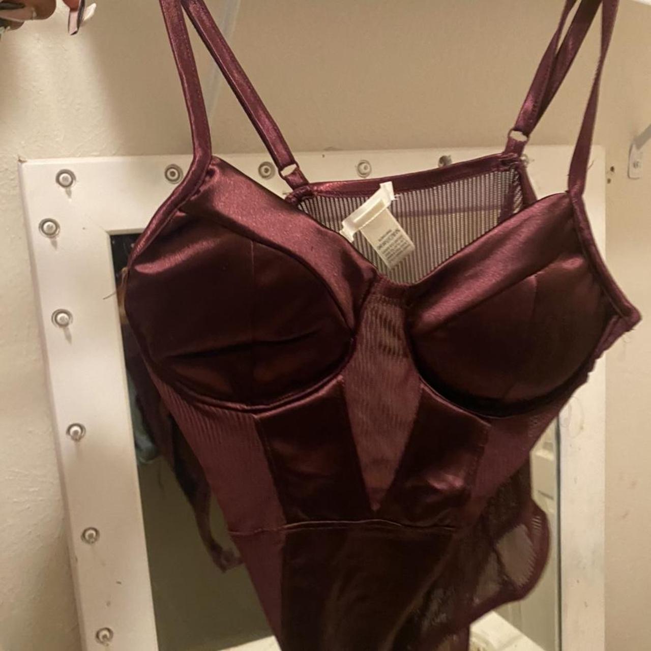 Fenty Skin Women's Burgundy and Orange Bodysuit