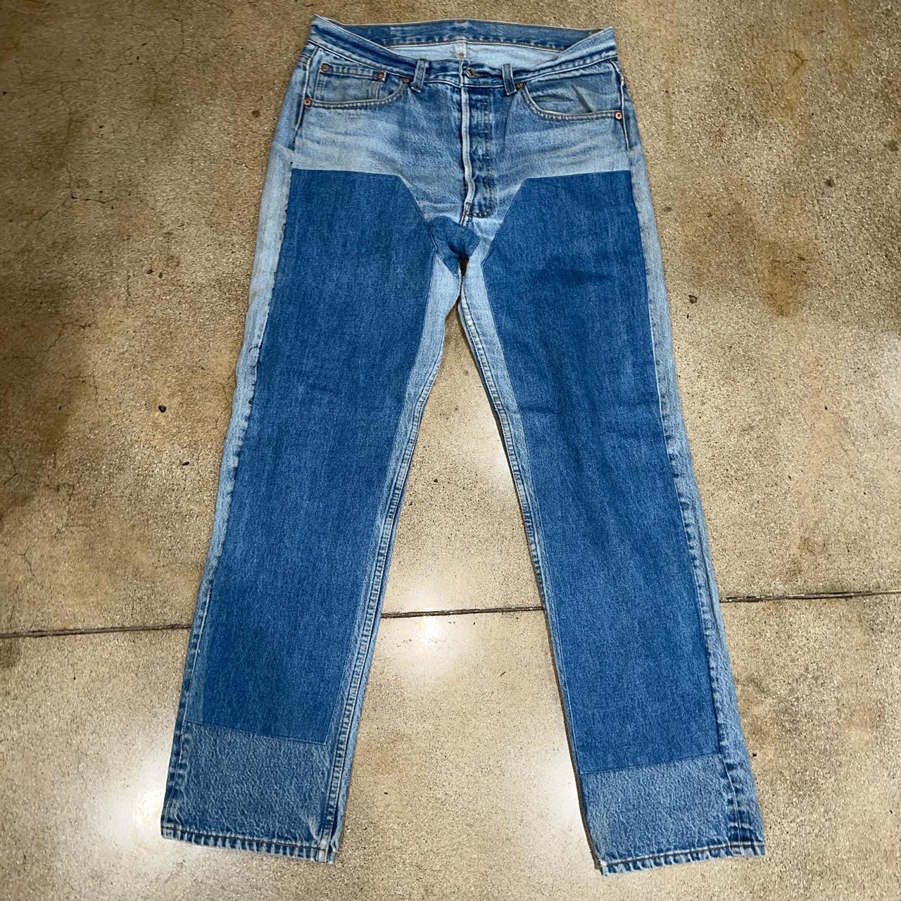 levi's double knee jeans