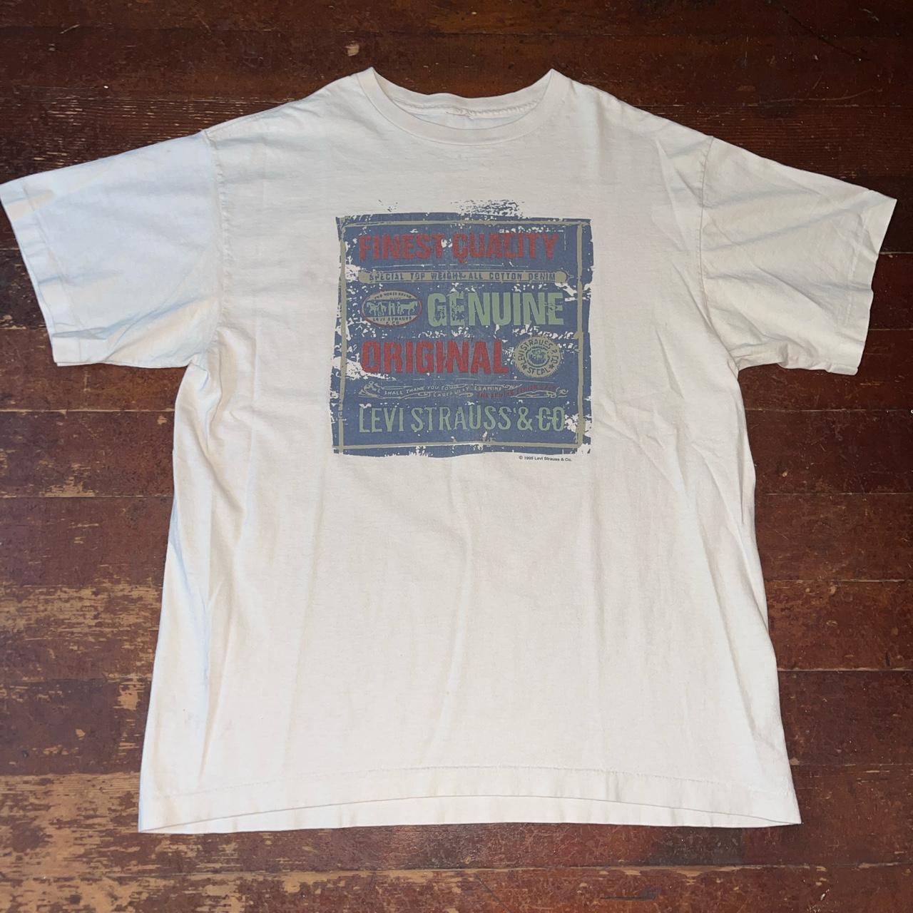 Levi strauss 2024 t shirt vintage