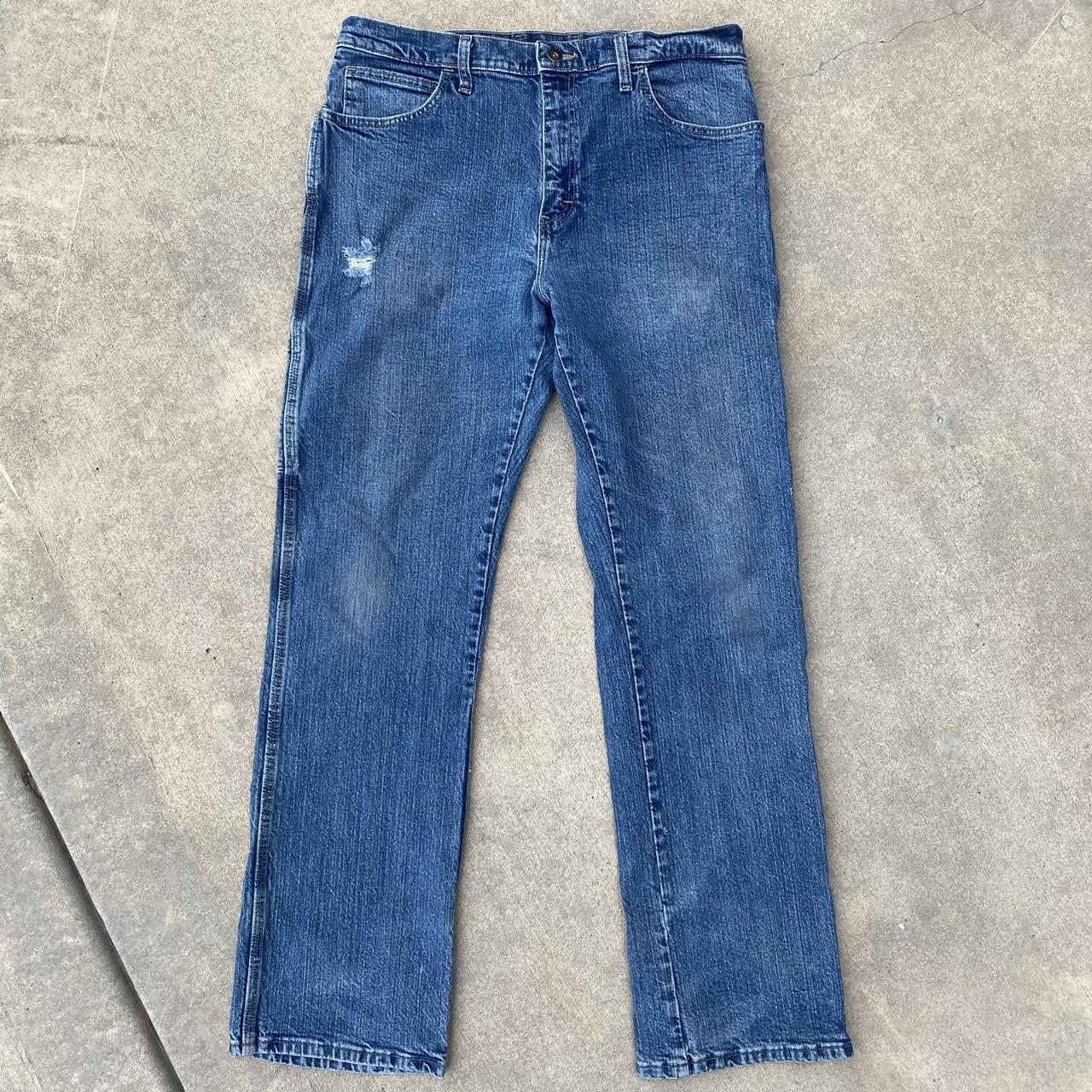 Vintage Y2K Dickies Pocket Logo Carpenter Jeans... - Depop