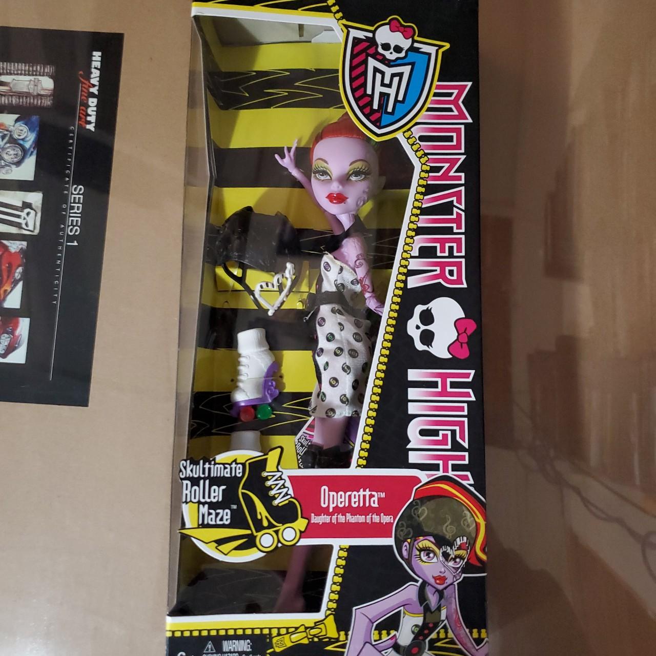 Monster High doll Operetta. brand new. Roller Maze... - Depop