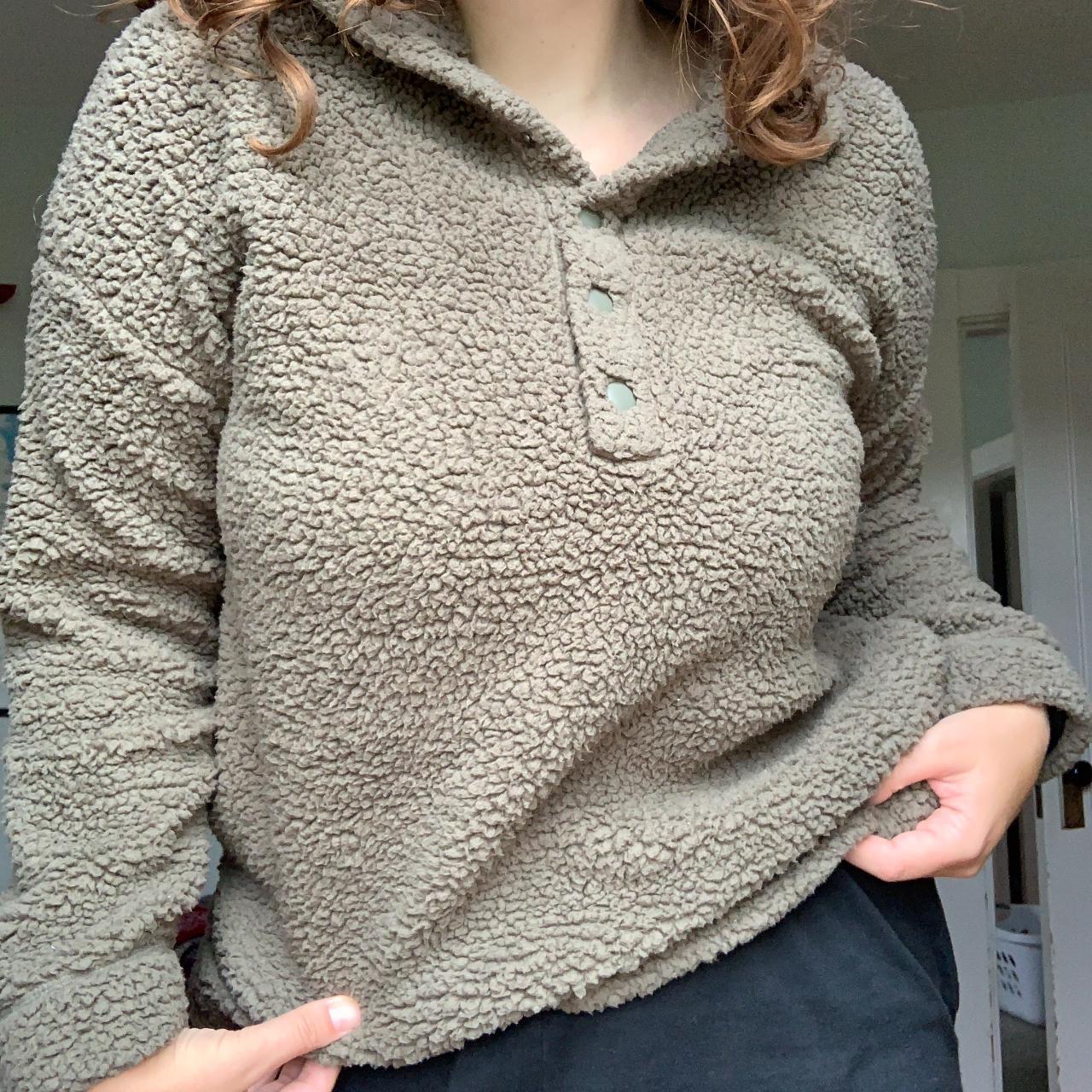 aerie green sweater