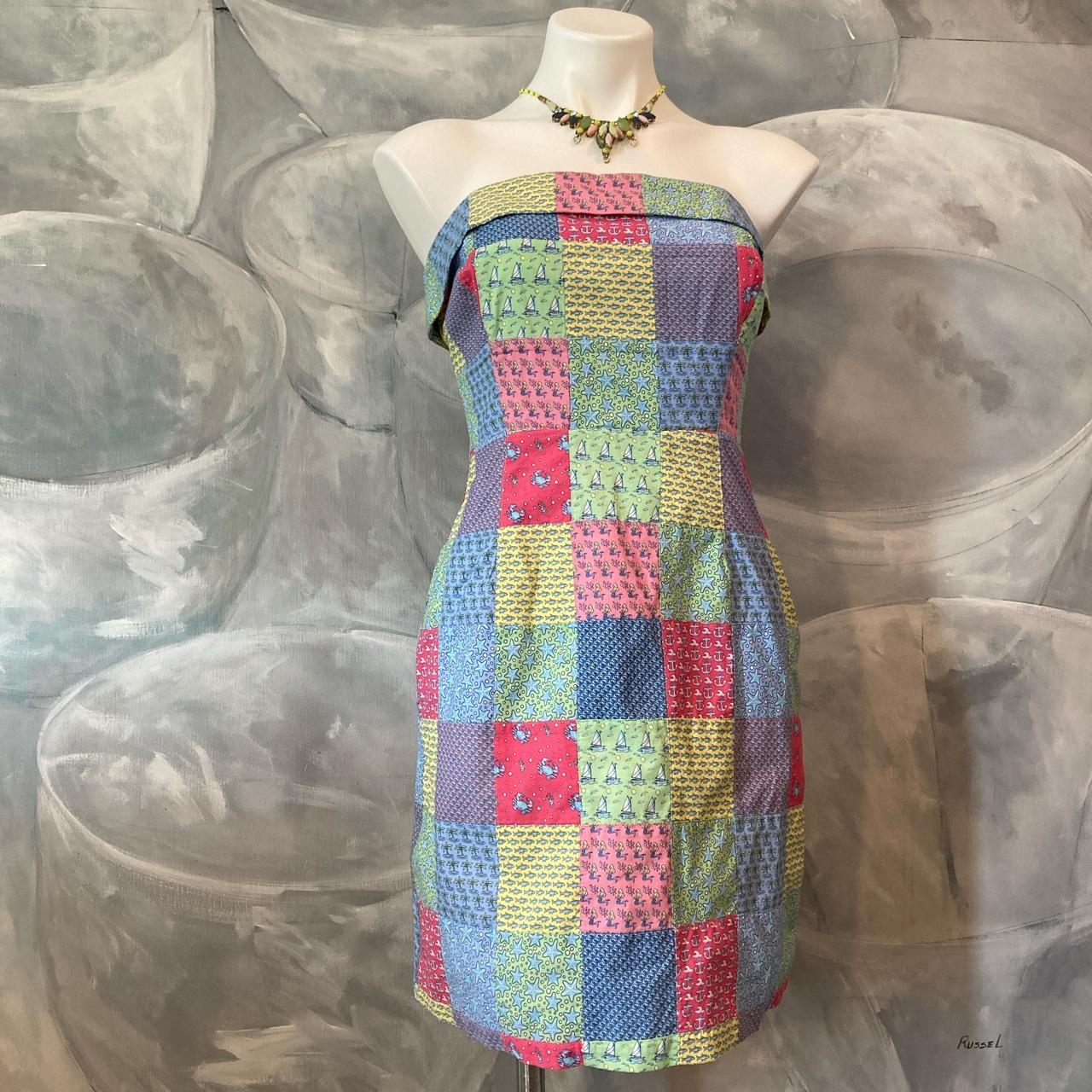 Vineyard Vines outlet Heritage Patchwork Dress